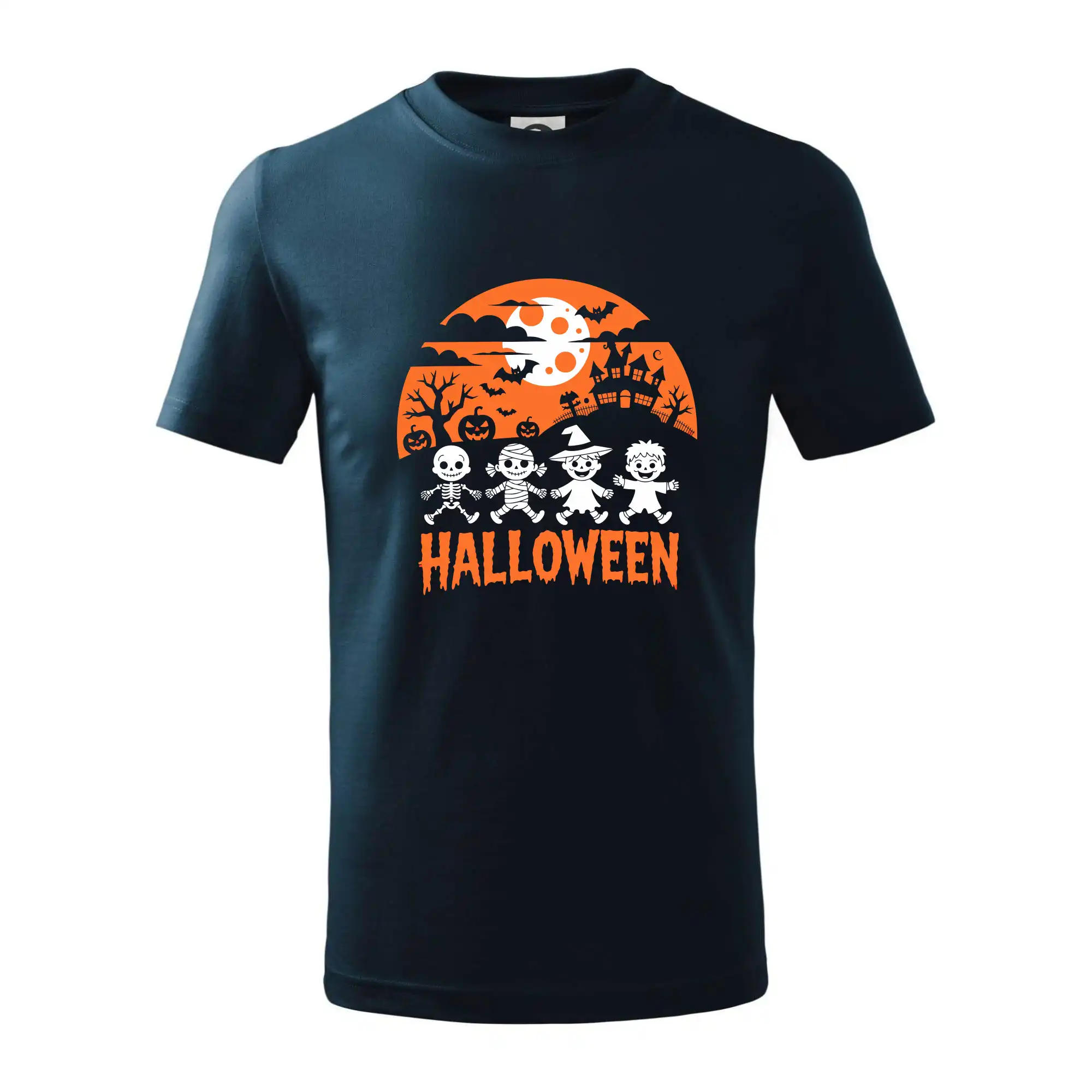 Grafické tričká - Dětské halloweenské triko - Tričko detské bavlnené