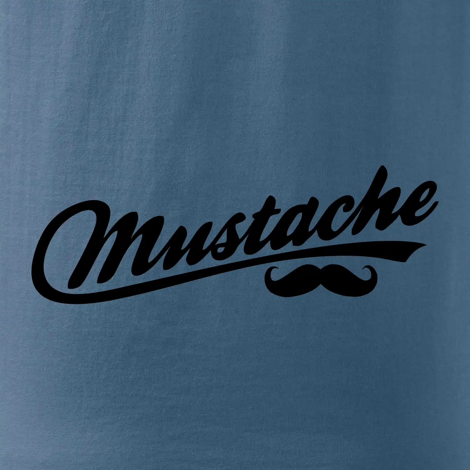 Mustache - nápis
