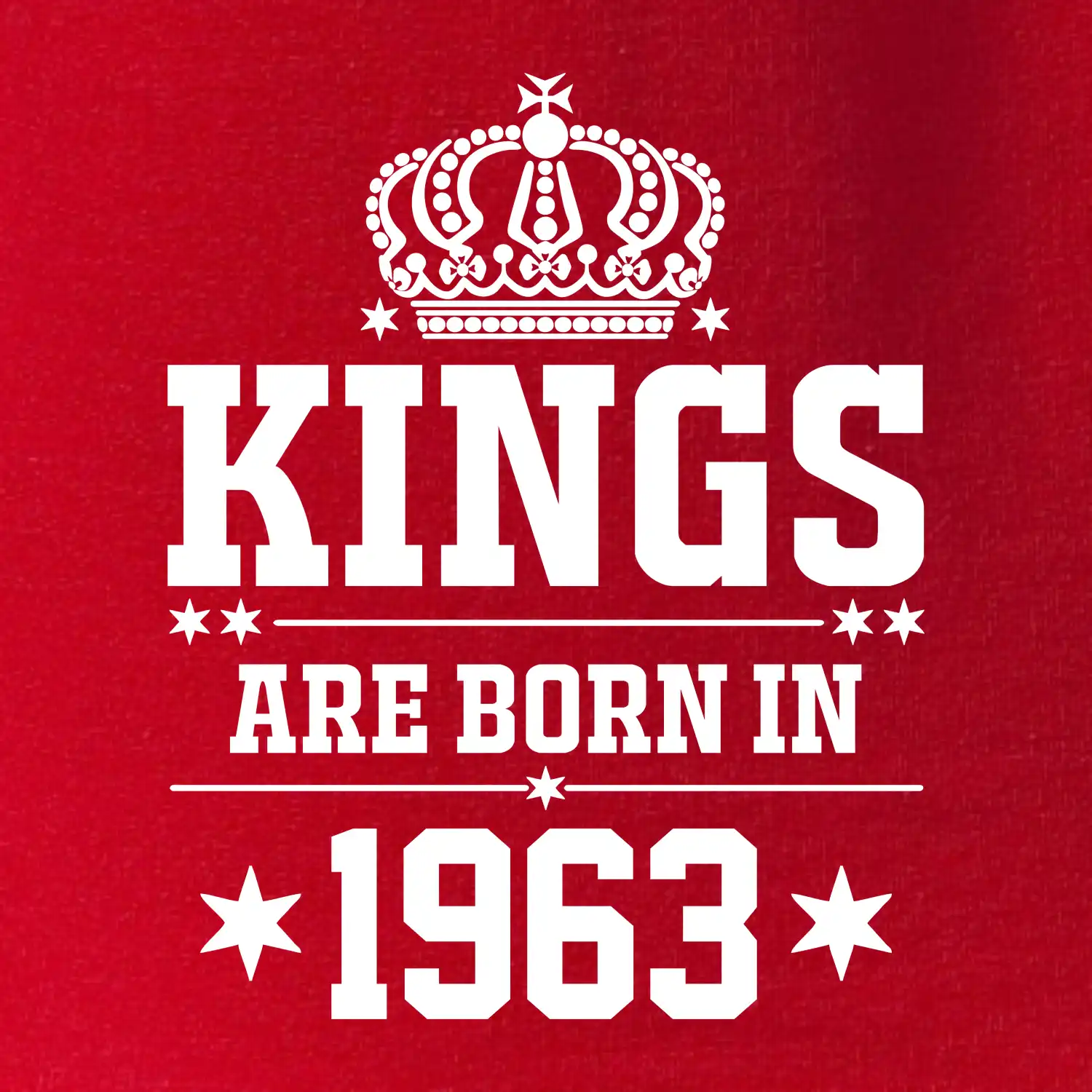 Kings are born in 1963