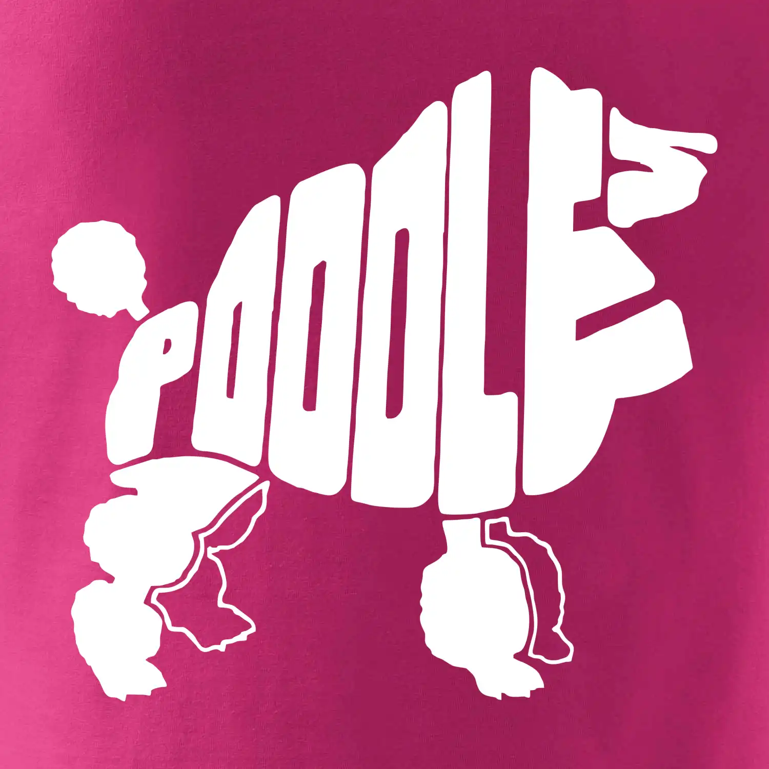 Pudl - nápis v těle