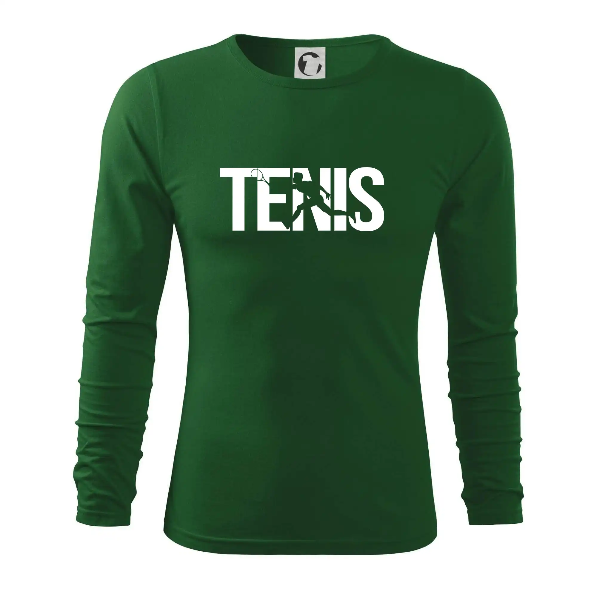 Tenis nápis silueta