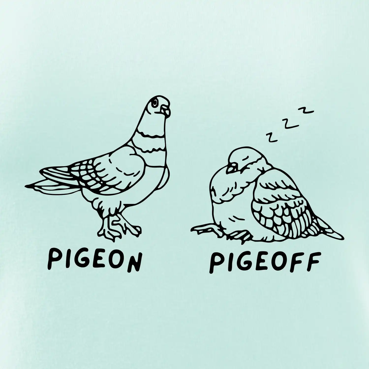 Pigeon pigeoff