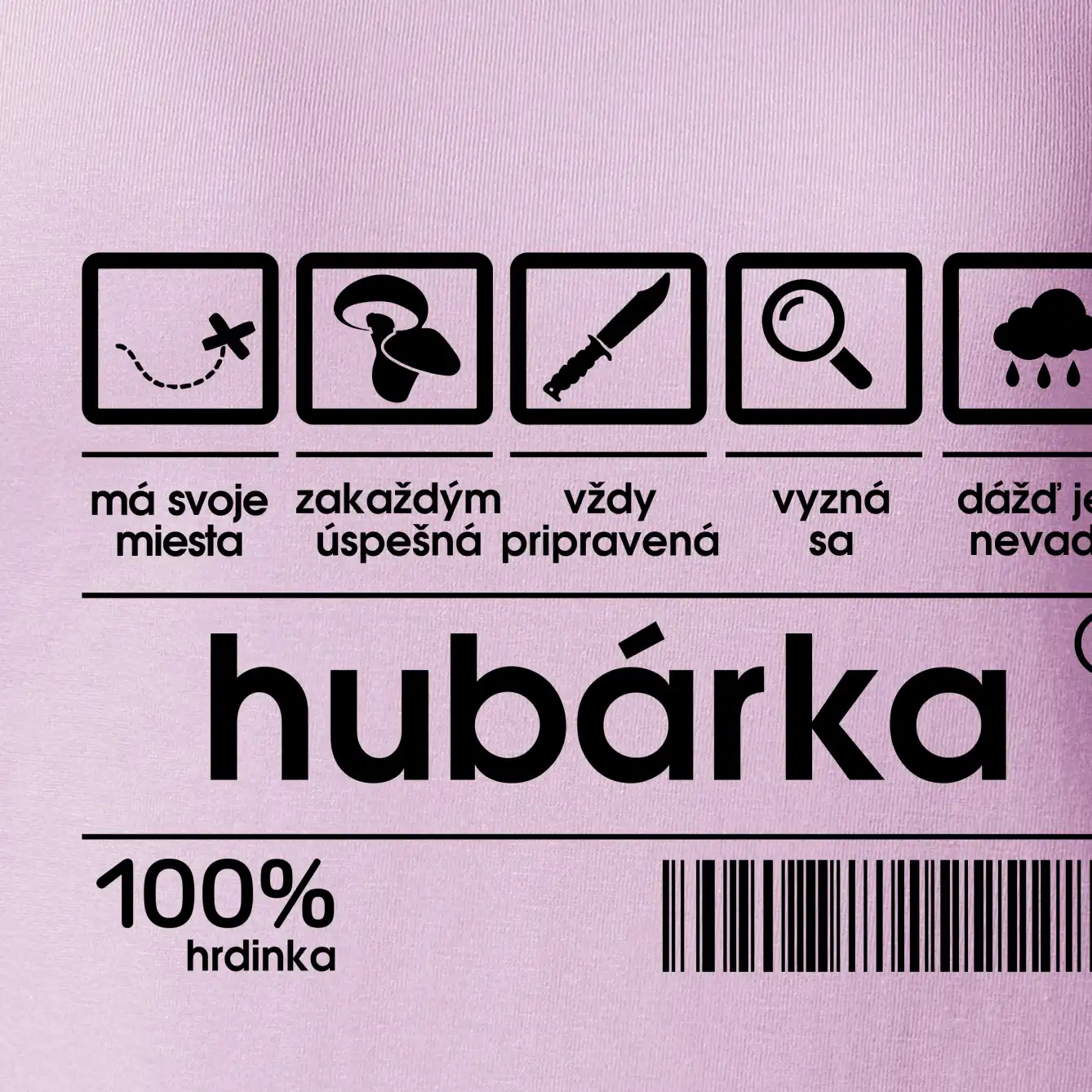 Čiarový kód Hubárka