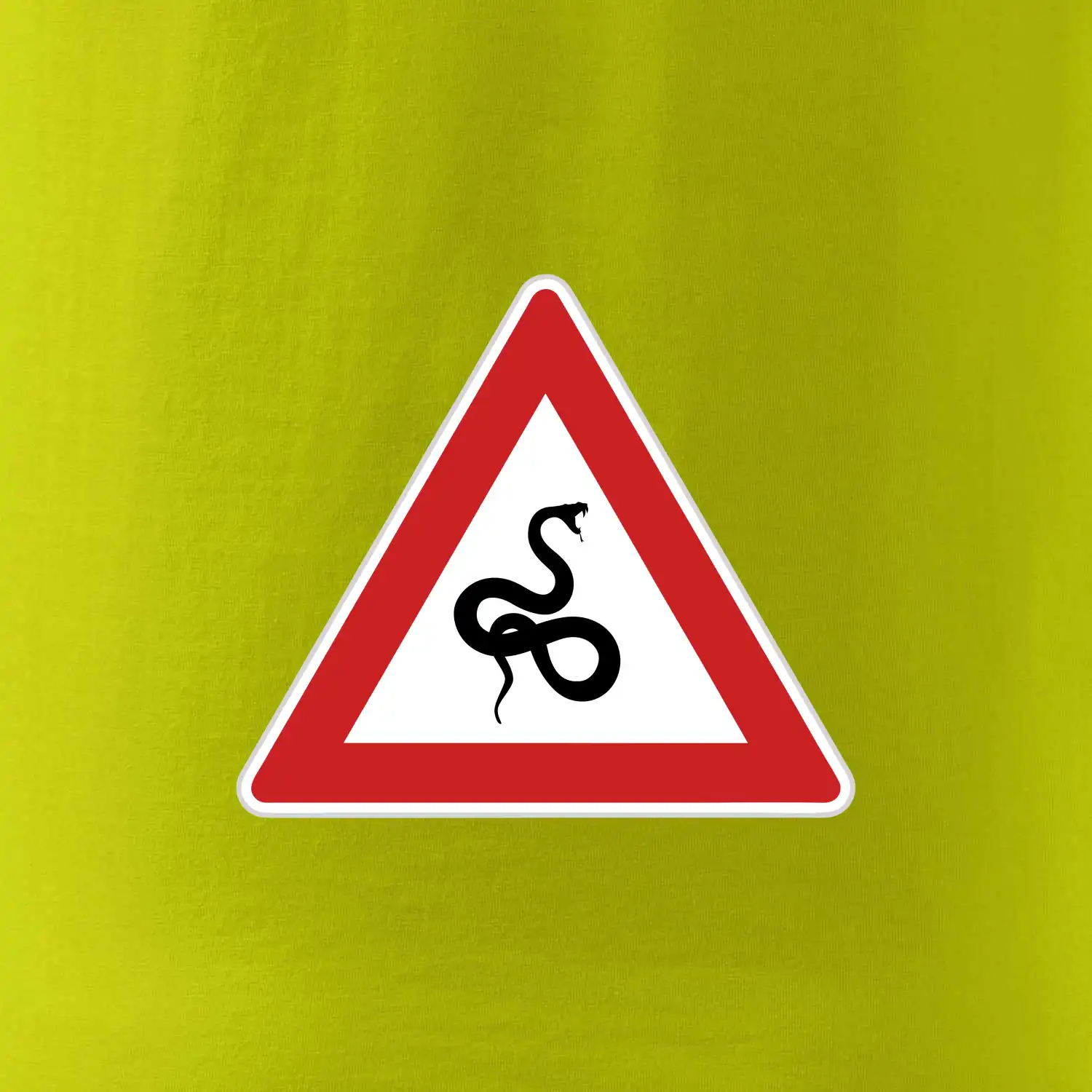 Dopravní značka - Pozor had