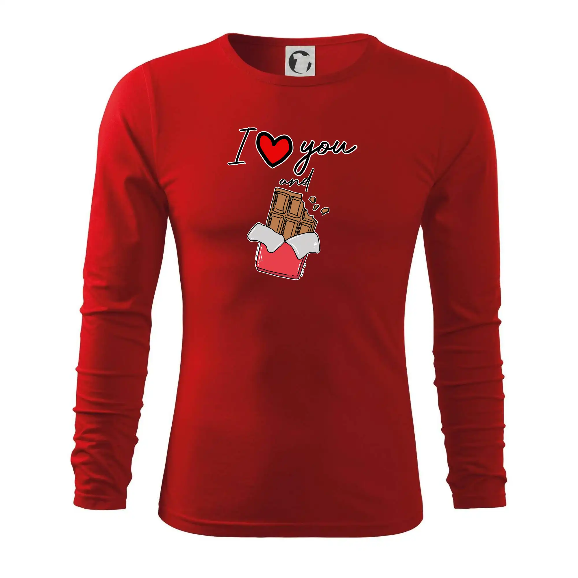 I love you and chocolate