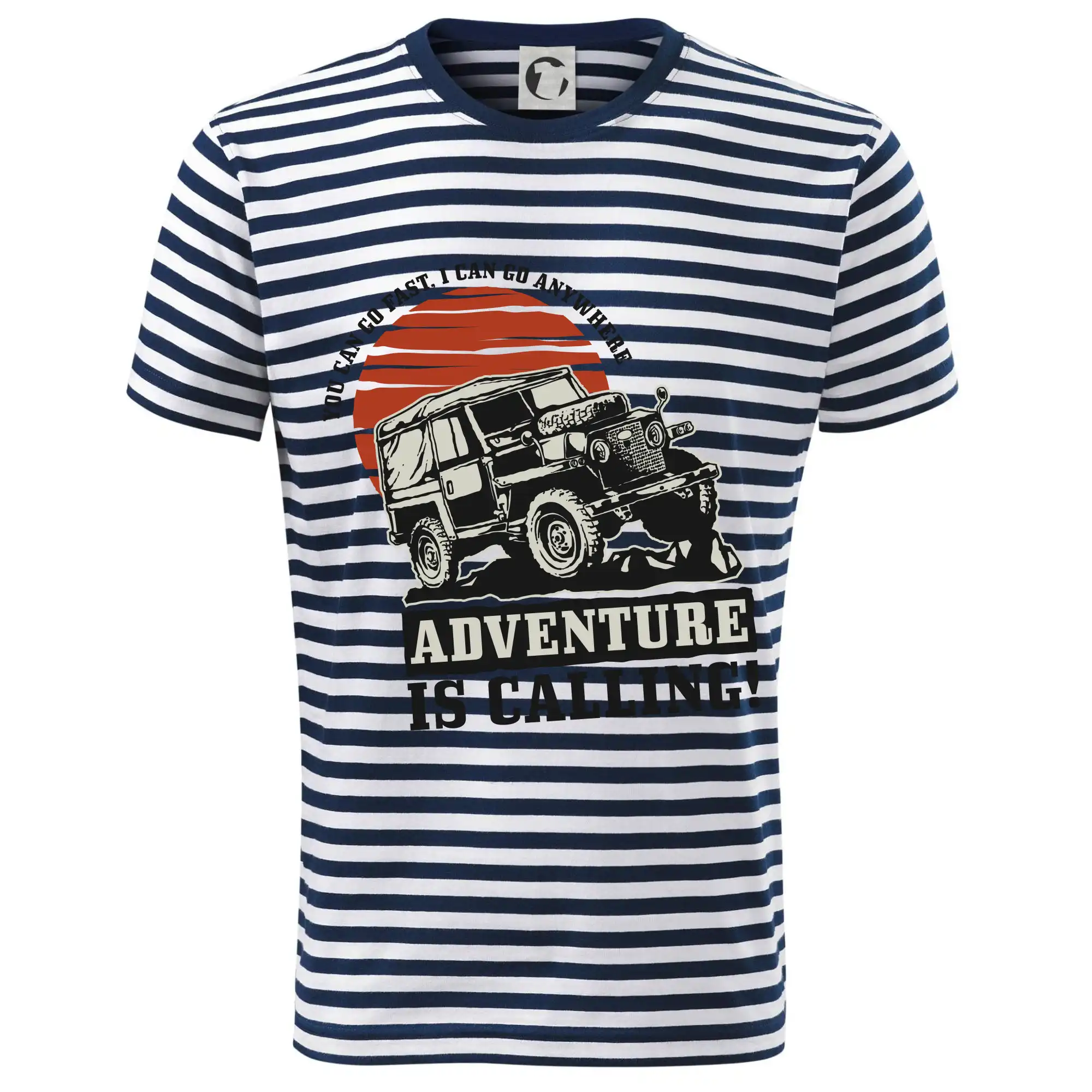 Auto tričká - Adventure is calling 4x4 - Dětské triko na vodu