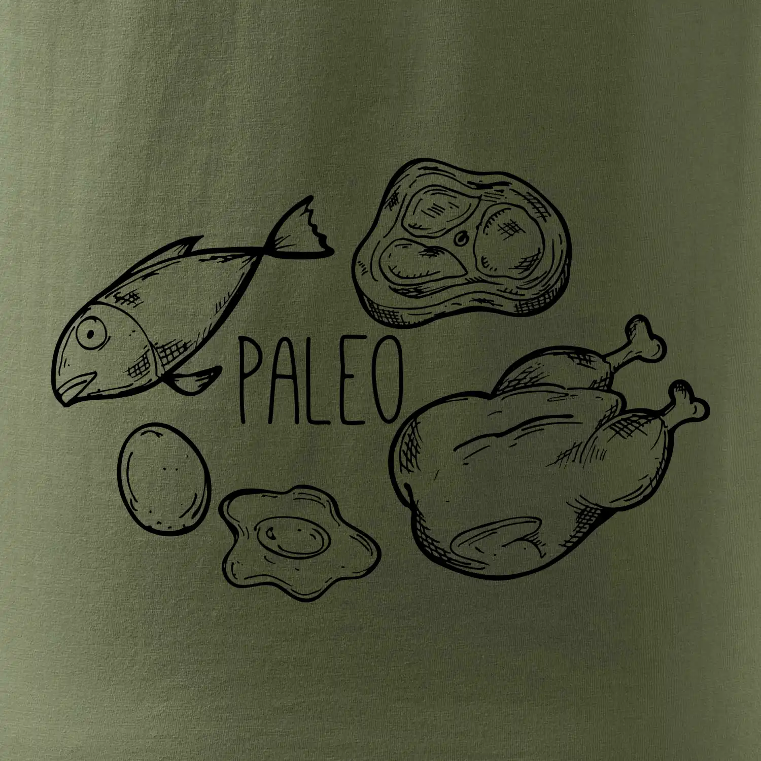 Paleo - kuře a ryba