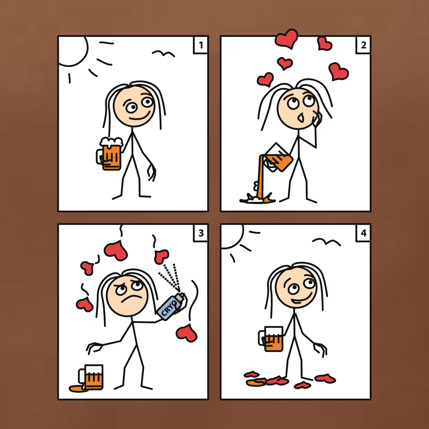 Láska já a pivo (Hana-creative)