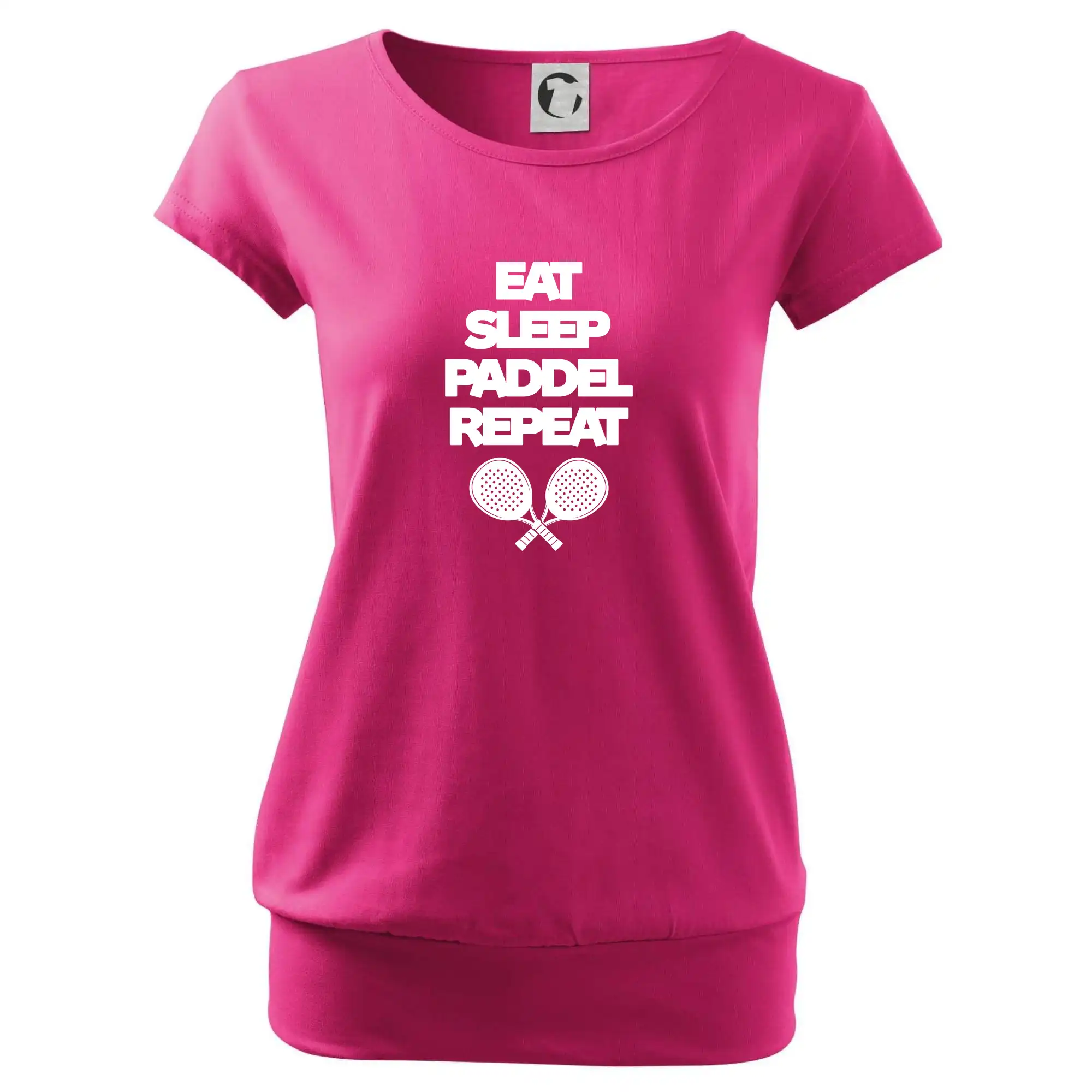 Eat sleep paddel repeat pod sebou