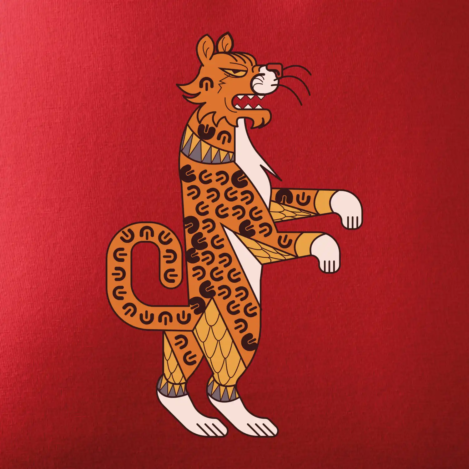 Mayové - zvířata tygr