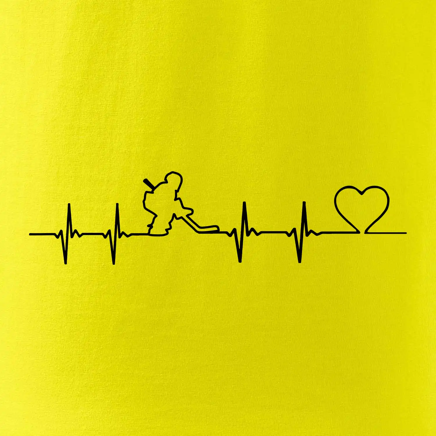 Hokejový brankář  EKG