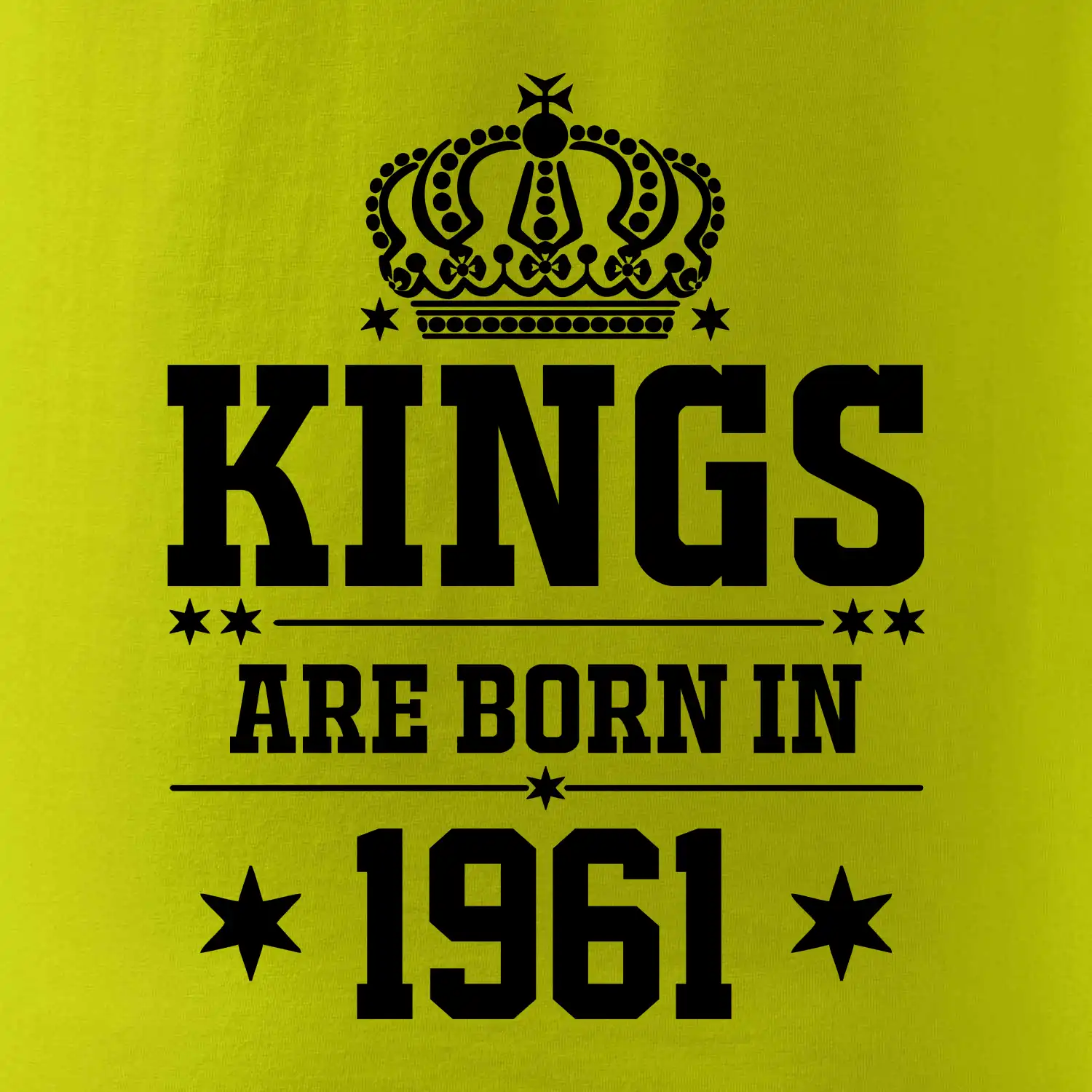 Kings are born in 1961
