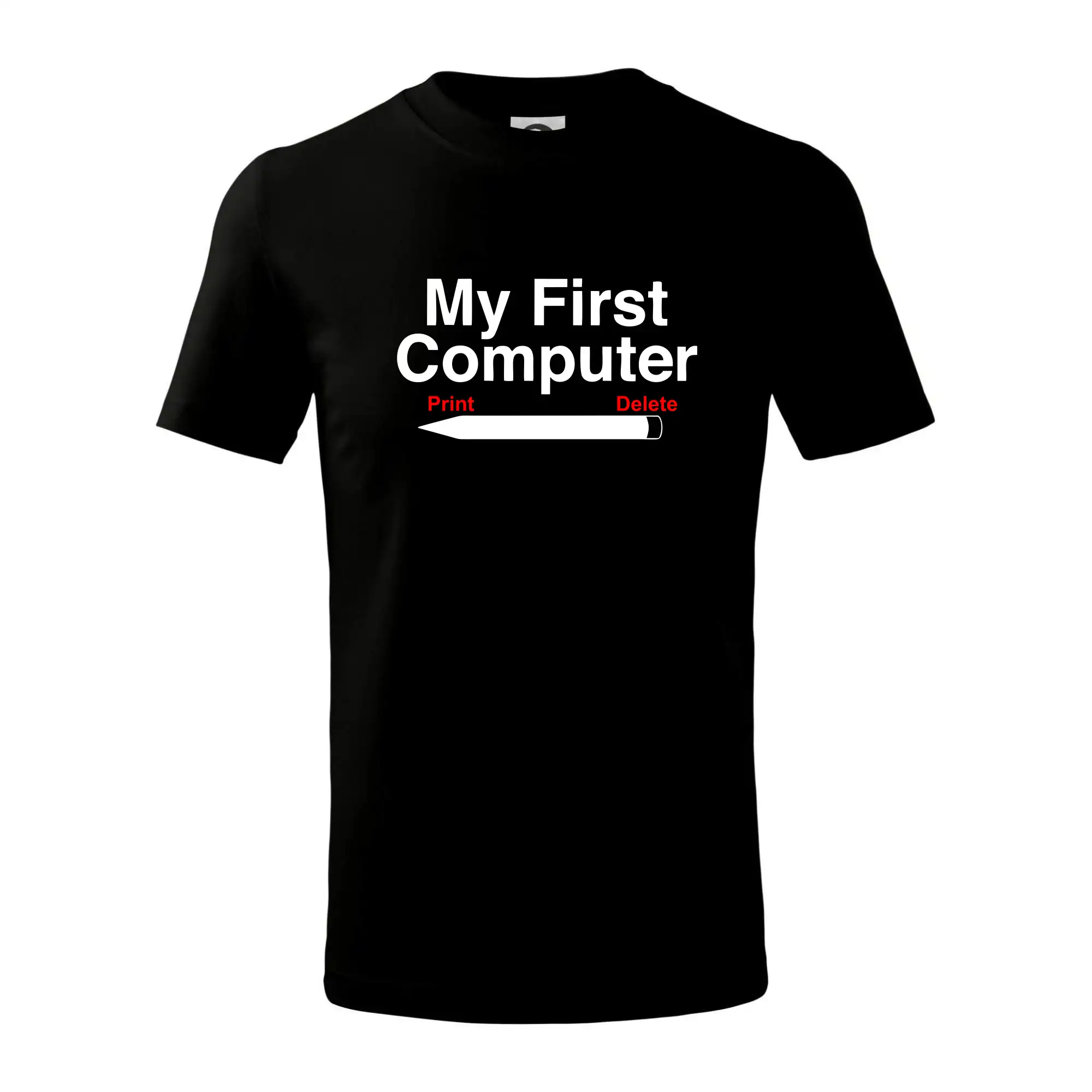 Tričká pre ajťákov - My First Computer - Tričko detské bavlnené