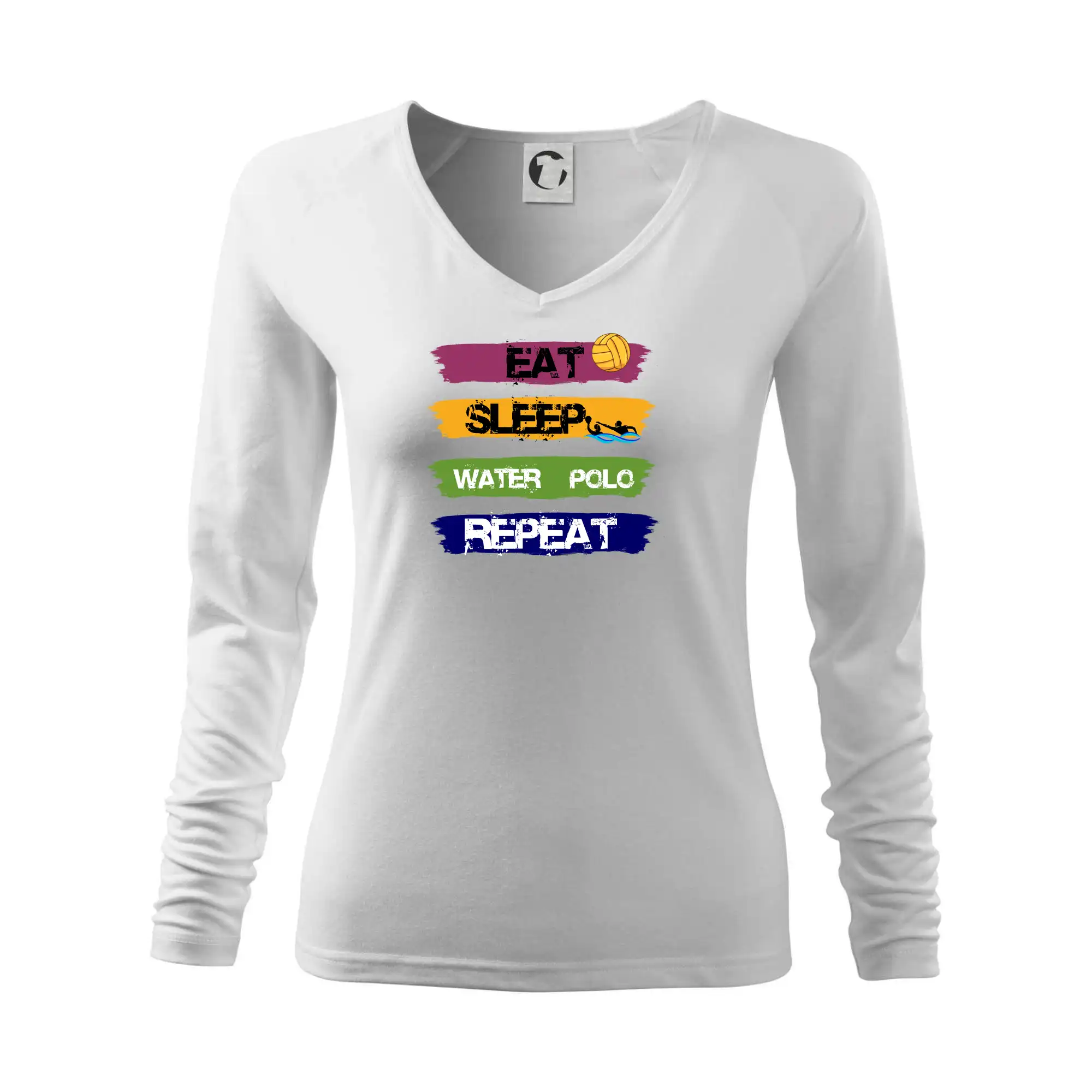 Eat sleep watter polo barevné