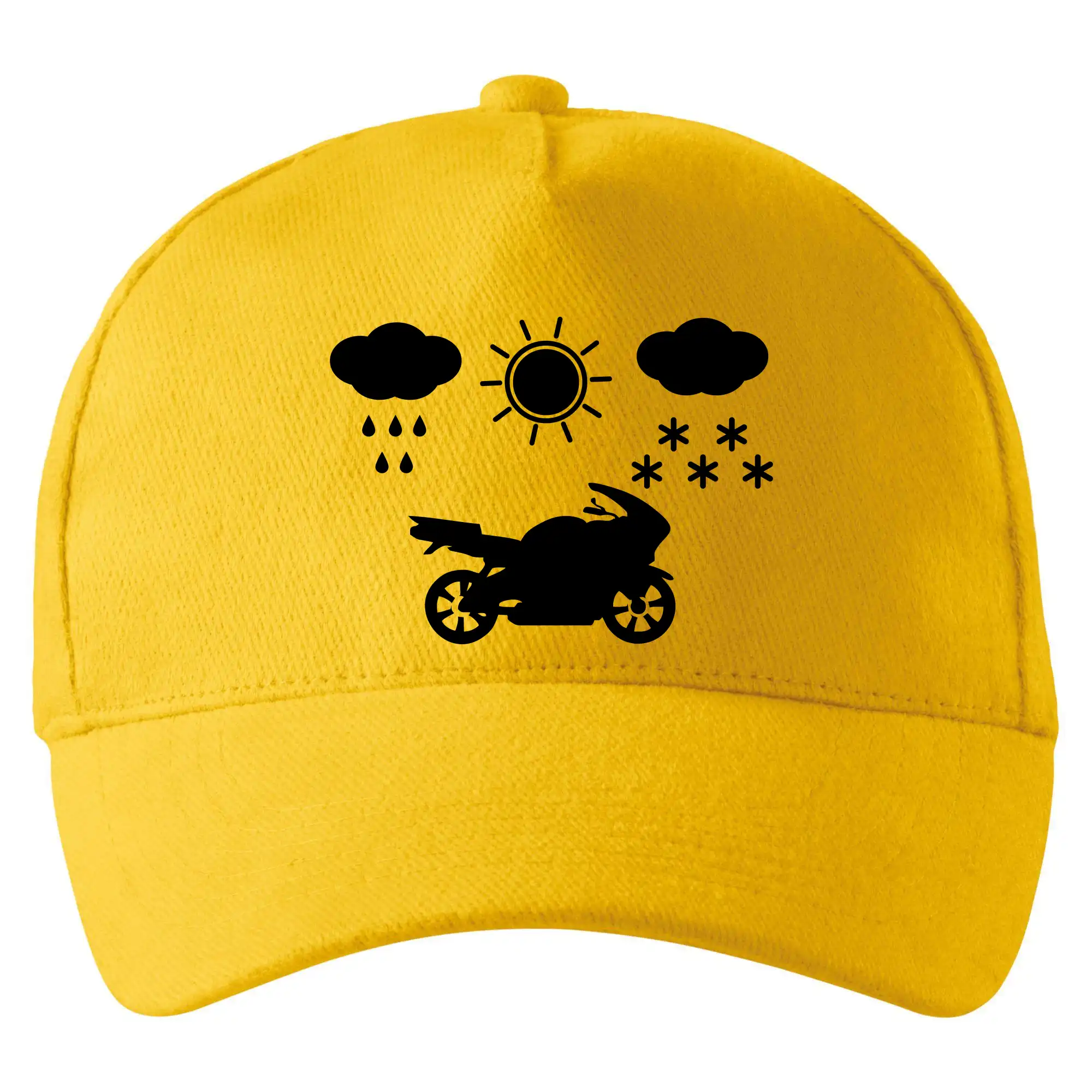 Motorkář za každého počasí - silnice