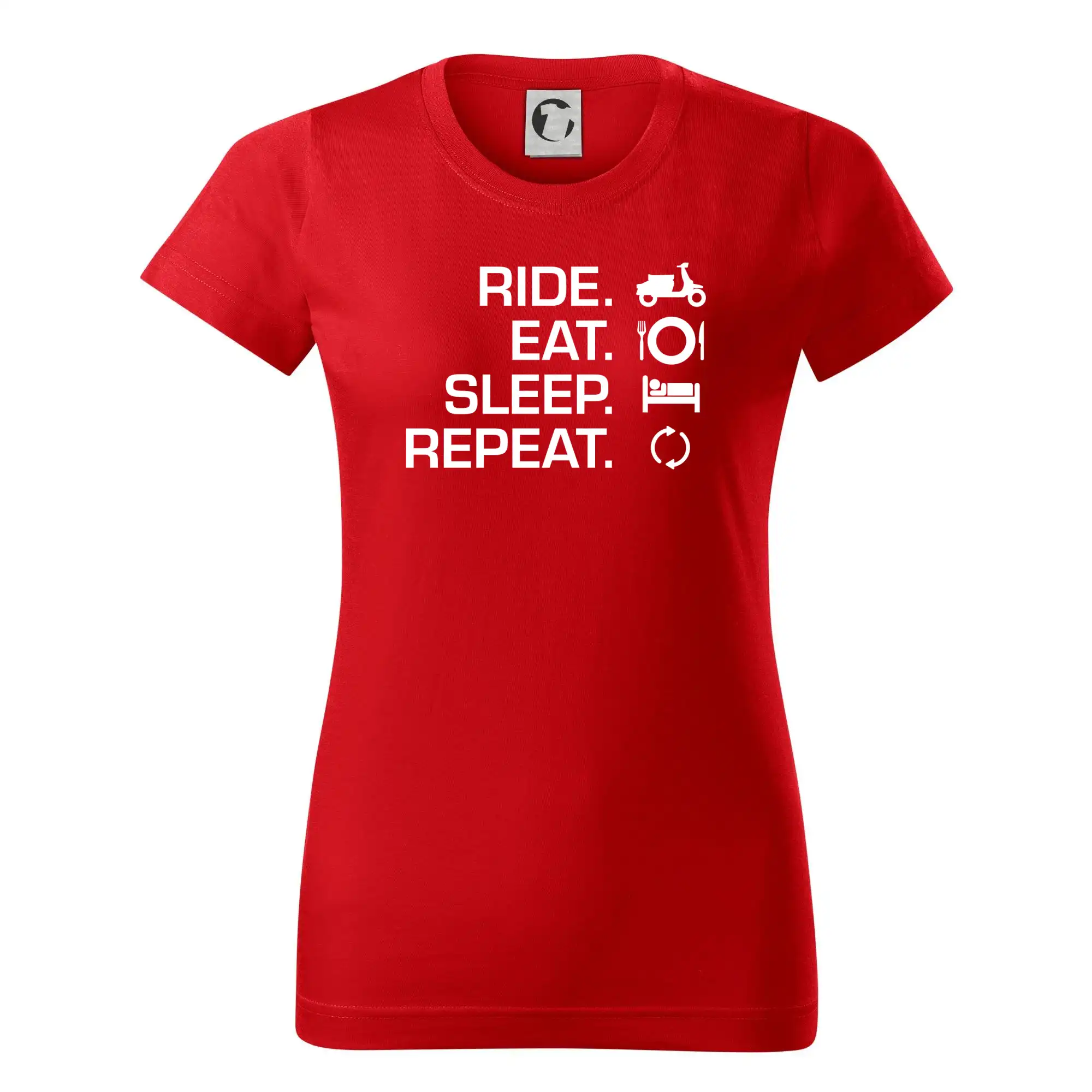 Ride Eat Sleep Repeat moto skútr