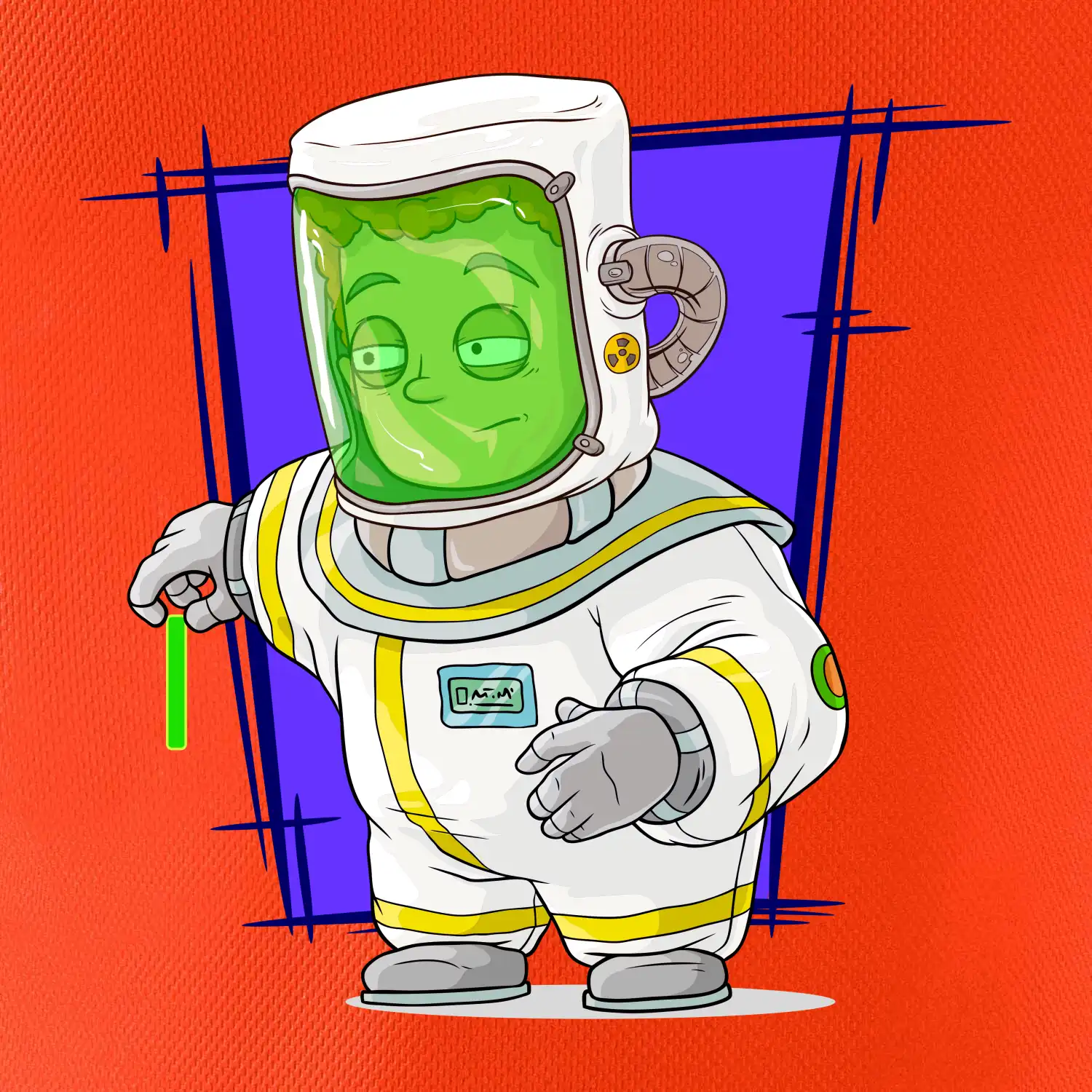 Vesmírný voják tmavě modrý