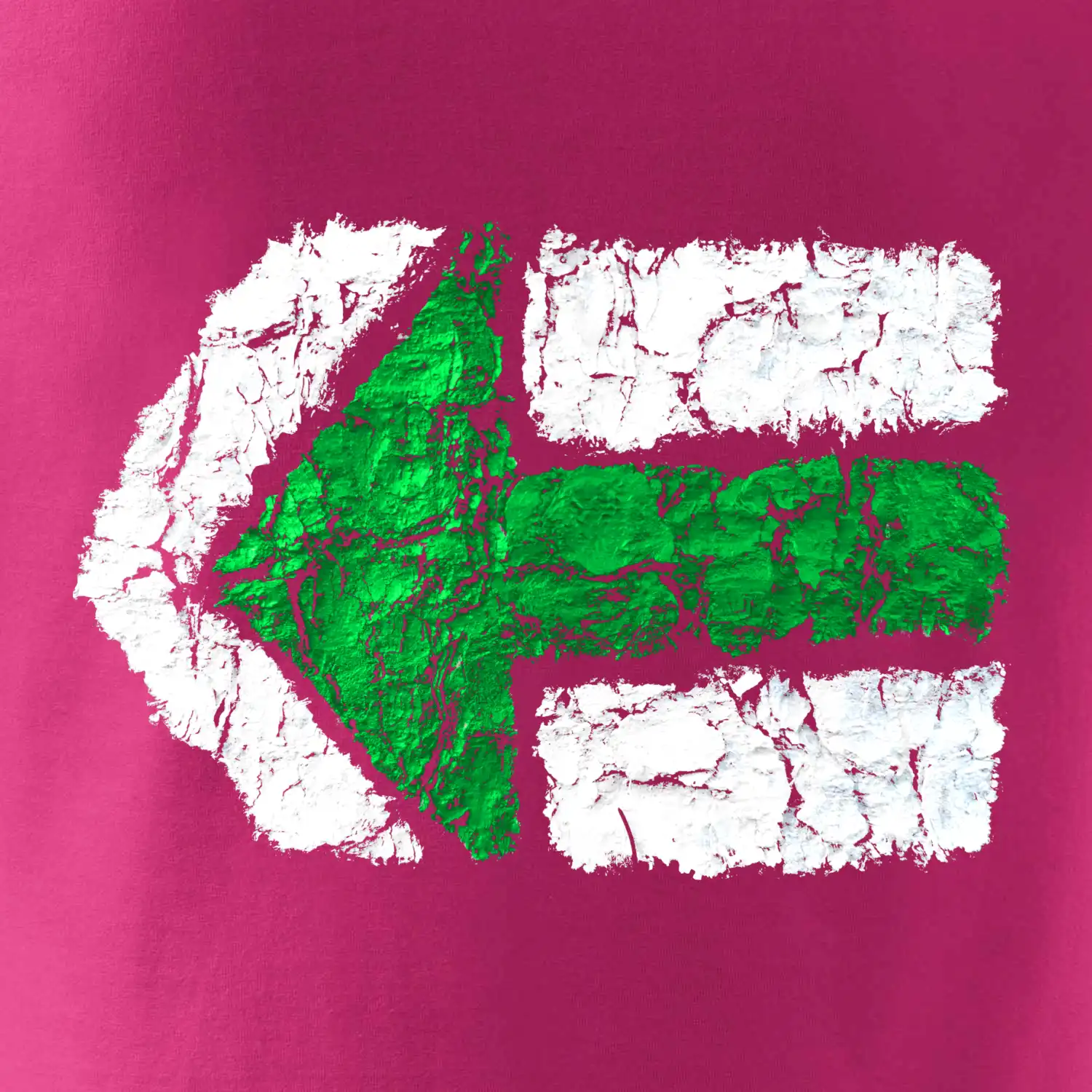 Párová turistická značka zelená