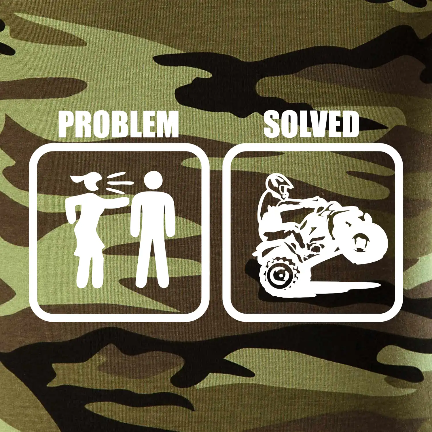 Problem quad / čtyřkolka