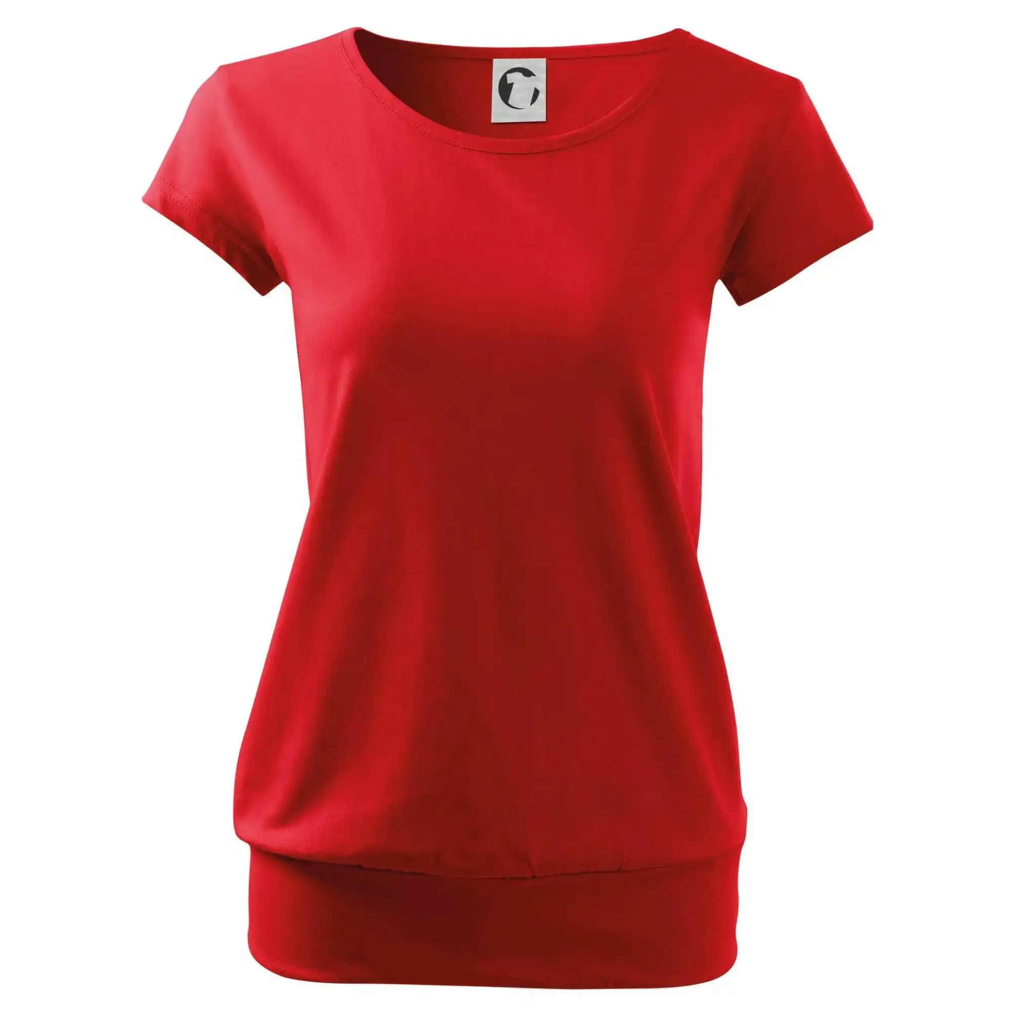 MyShirt tričká - Červené tričko - Voľné tričko city