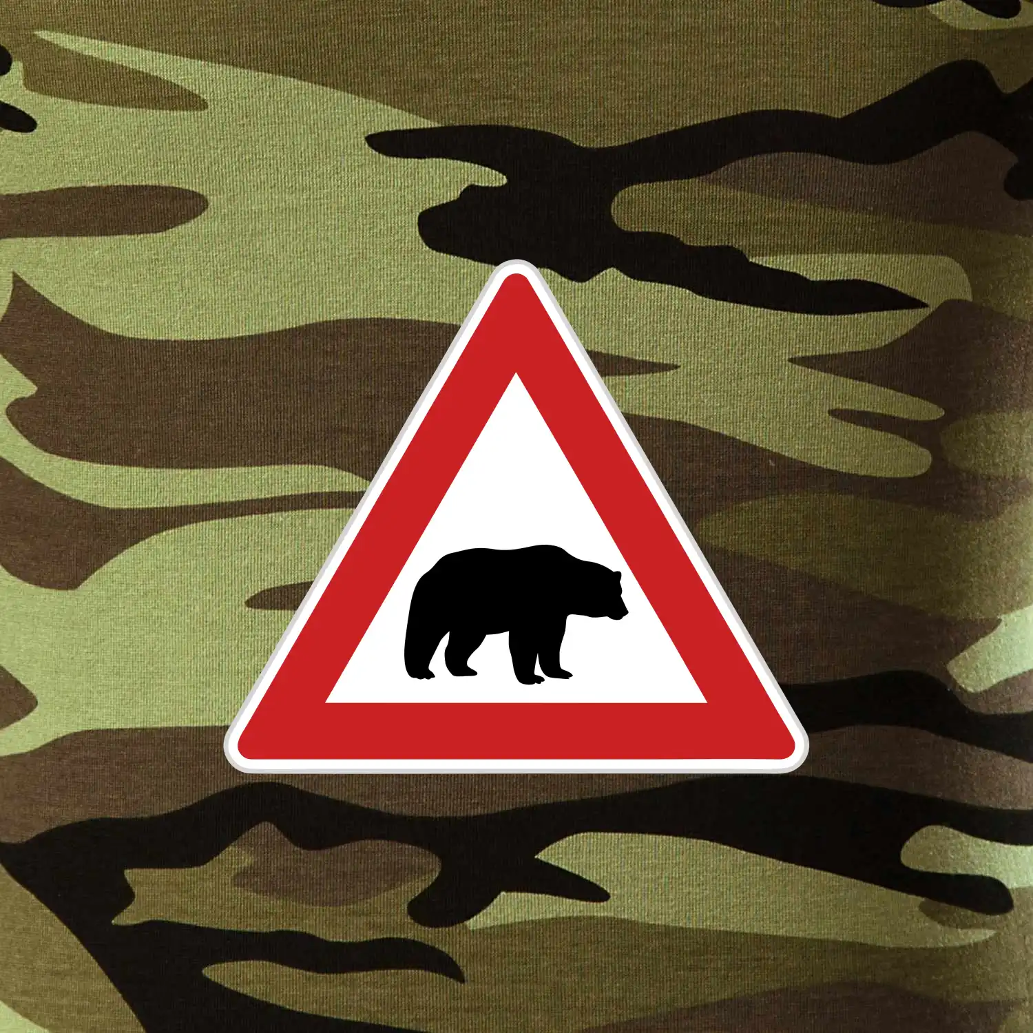 Dopravní značka - Pozor lední medvěd