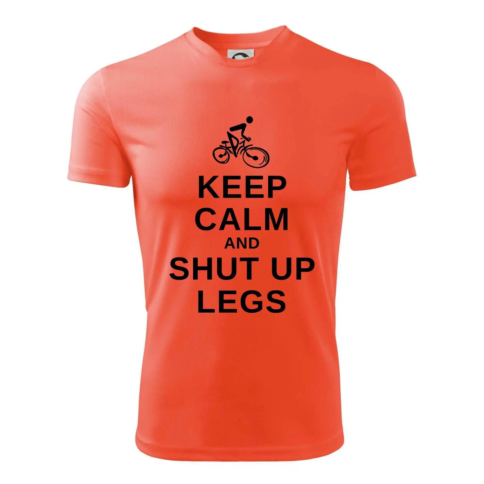 Tričko ako darček pre cyklistu - Keep calm and shut your legs - Detské tričko športové