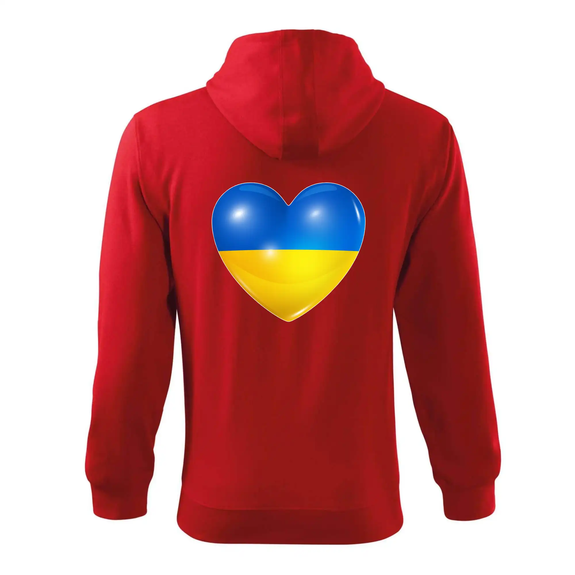 Ukrajina srdce vlajka