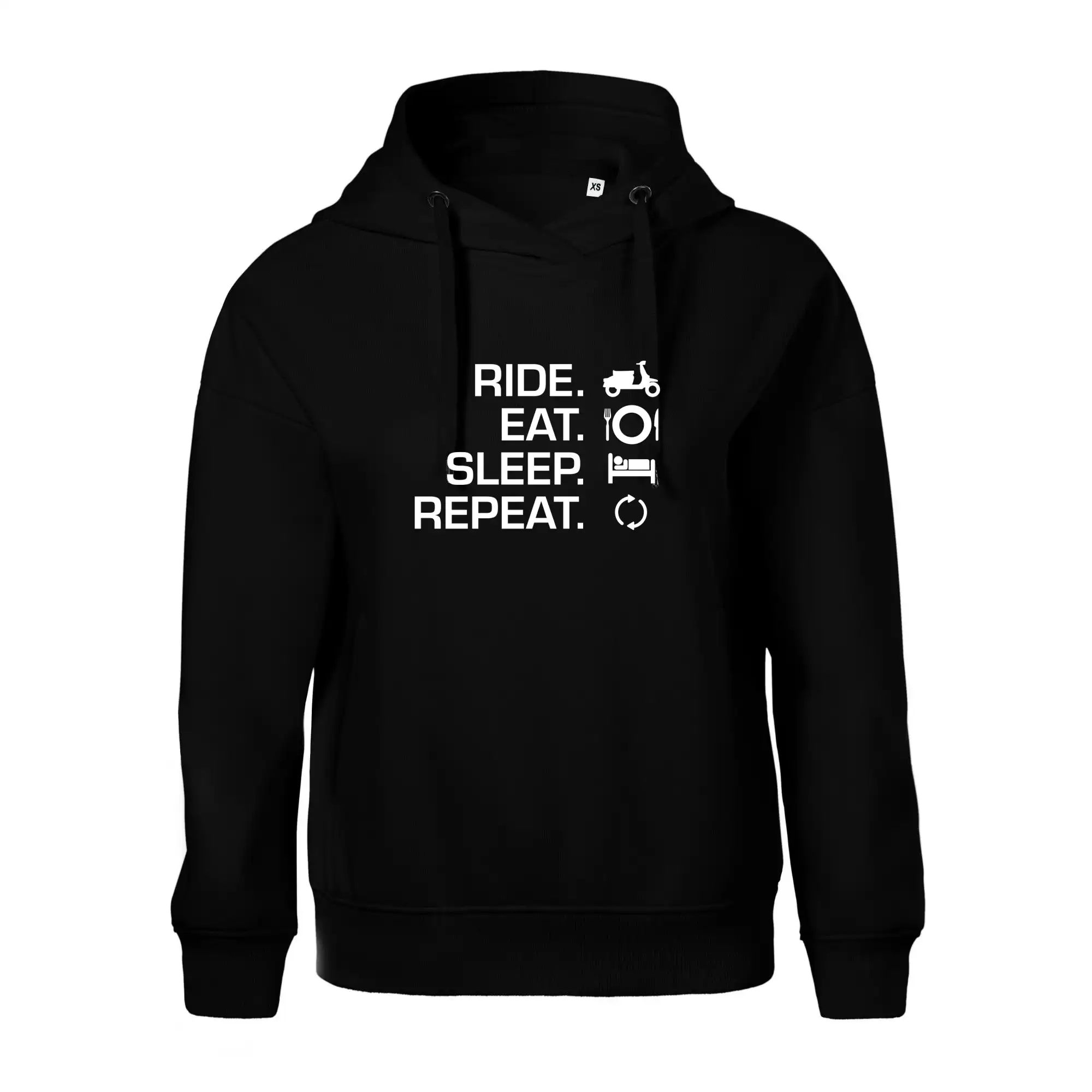 Ride Eat Sleep Repeat moto skútr