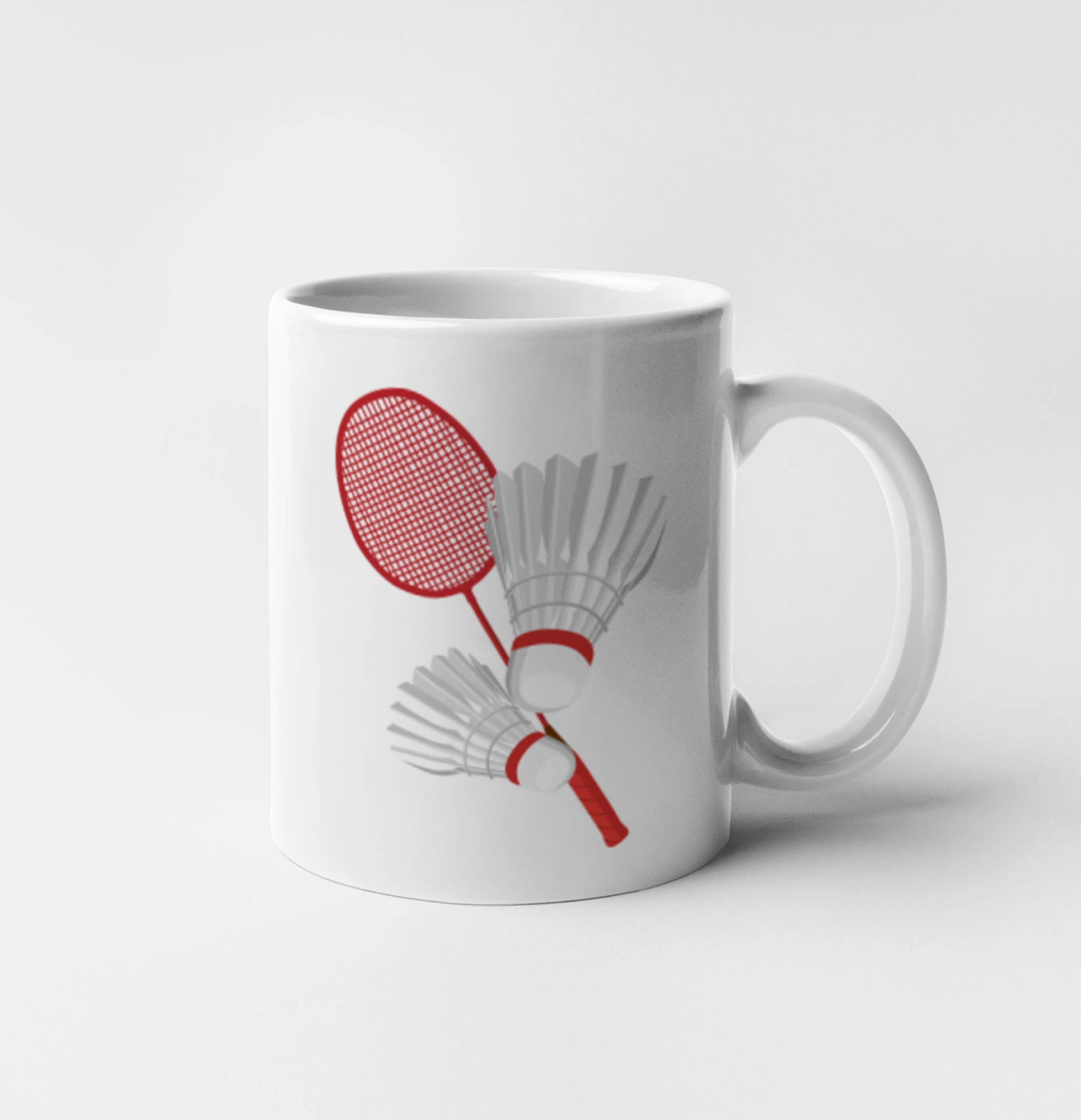 Badminton - pálka a košík