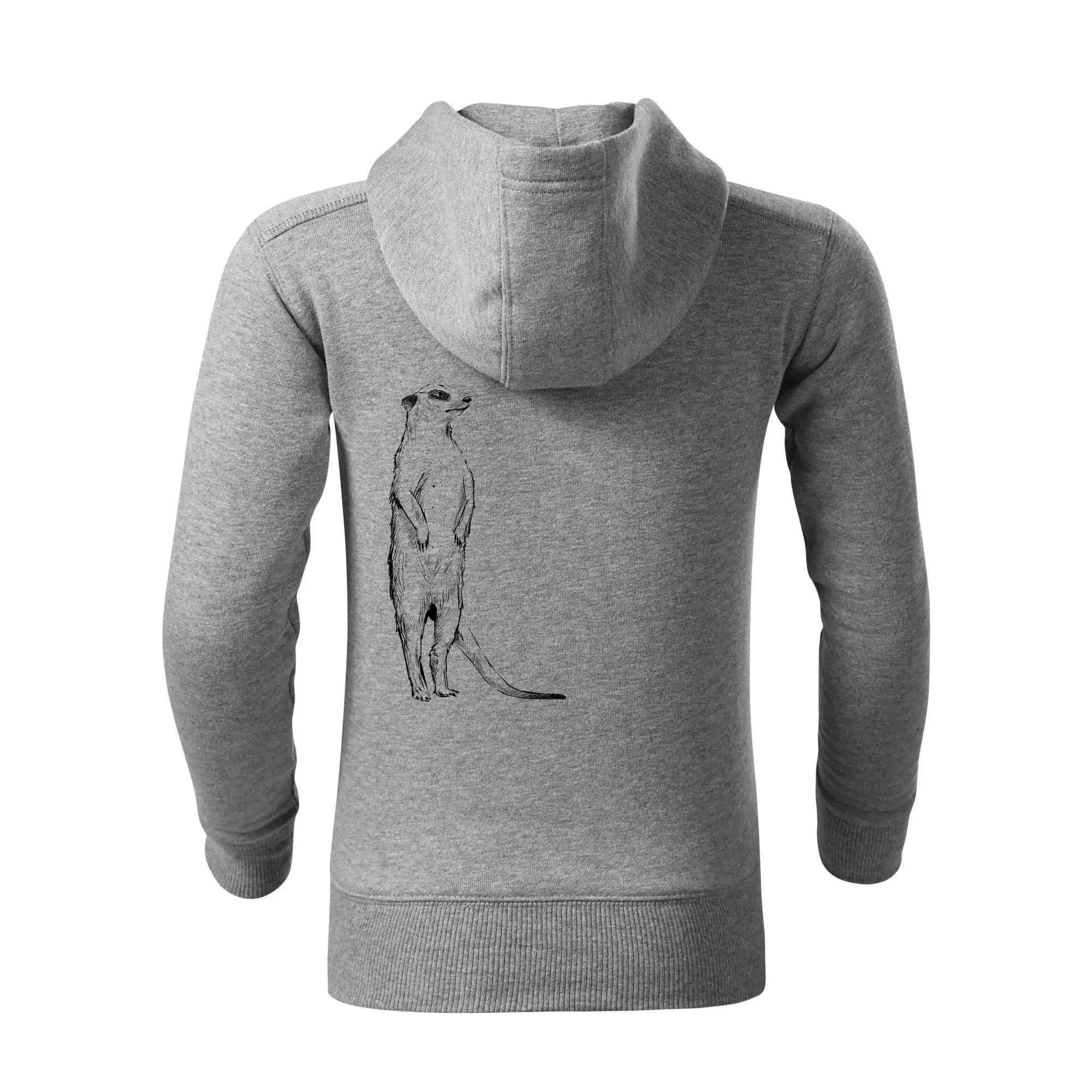 Surikata černá kresba