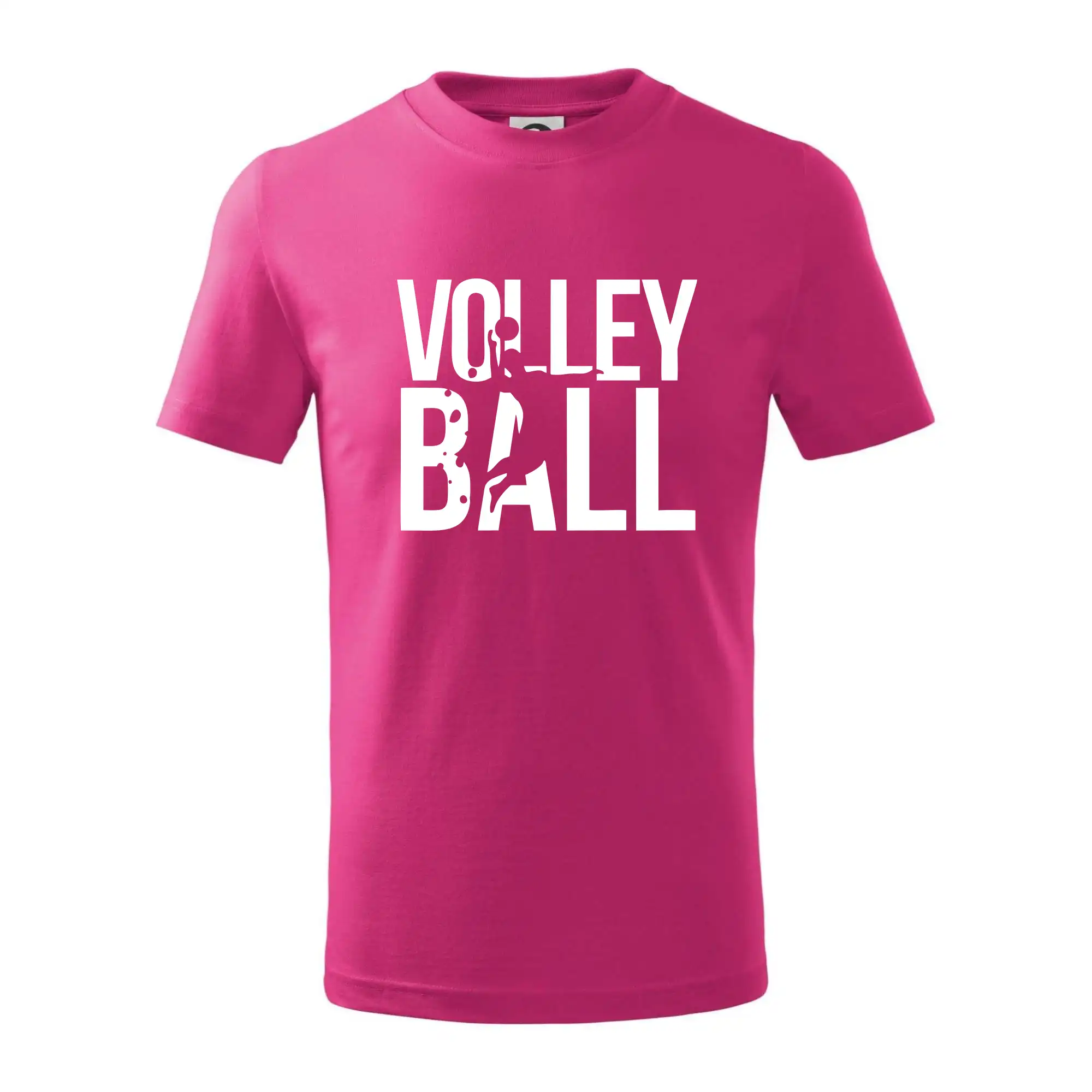 Trička na volejbal - Volleyball nápis - Tričko detské bavlnené