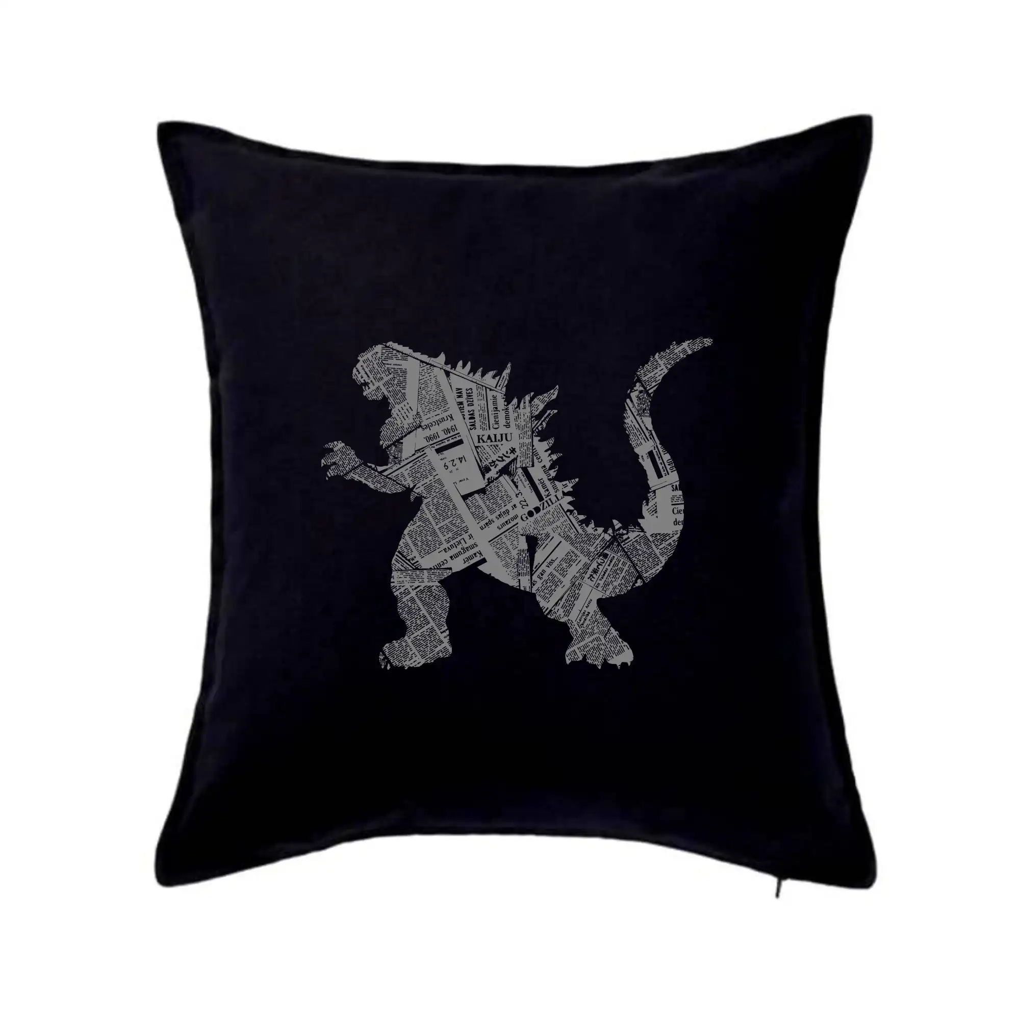 Filmové tričká - Kaiju godzilla noviny - Vankúš 50x50