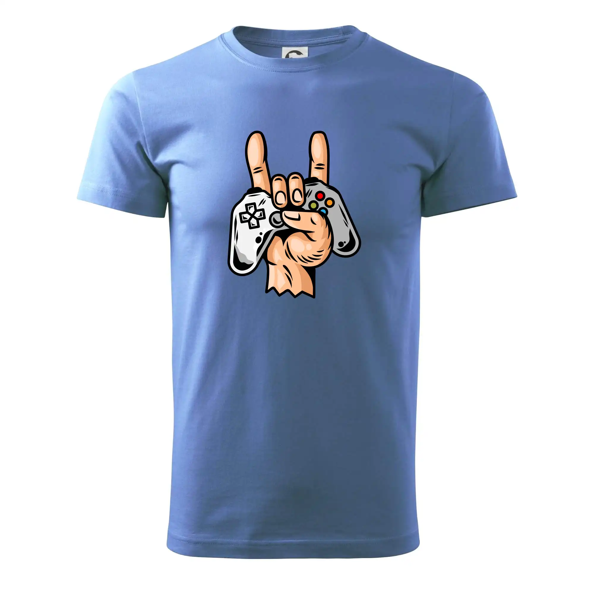 Tričká pre ajťákov - Gamer - gamepad paroháč - Klasické pánske tričko vyššej gramáže