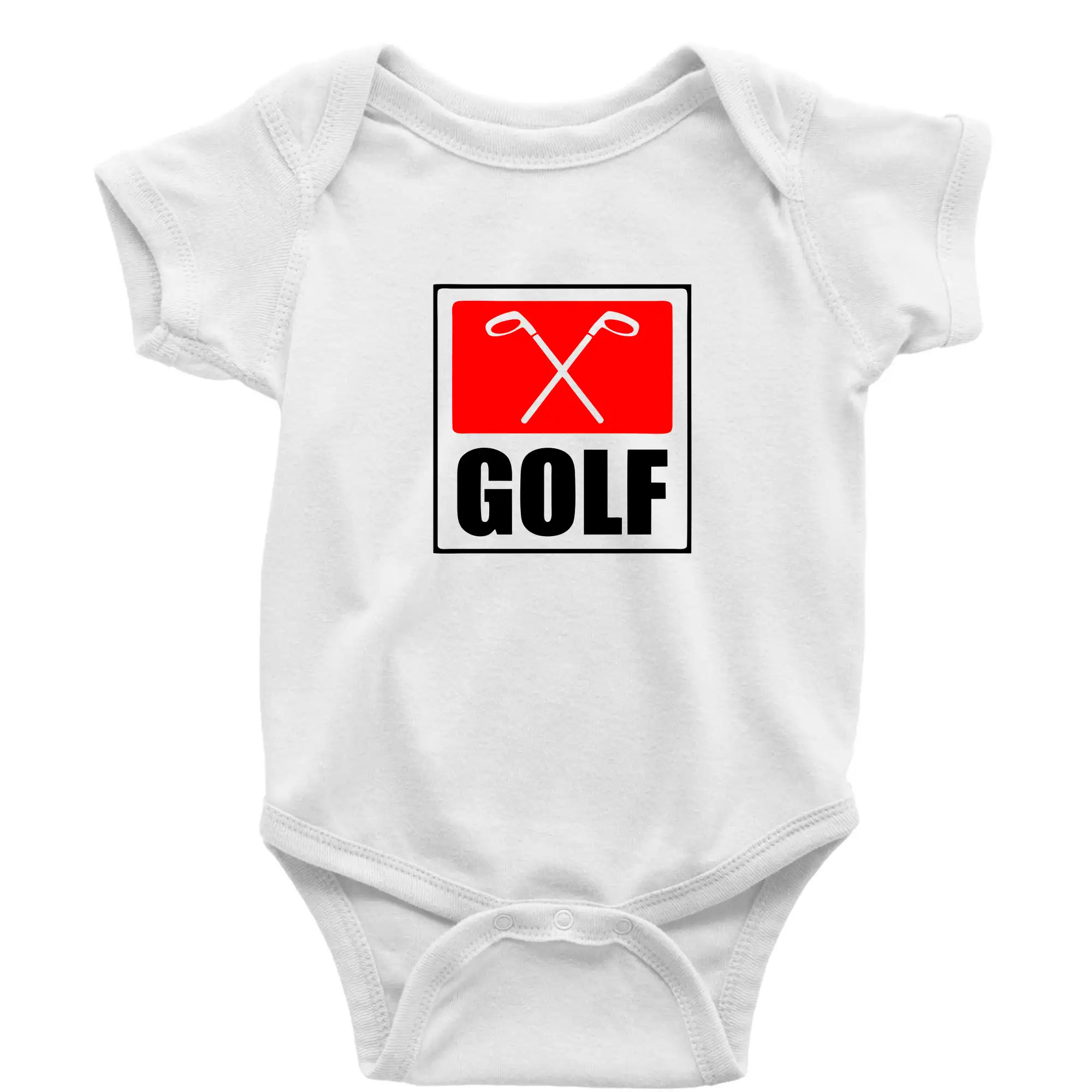 Tričká na golf - Golfové palice - Body dojčenské s krátkym rukávom