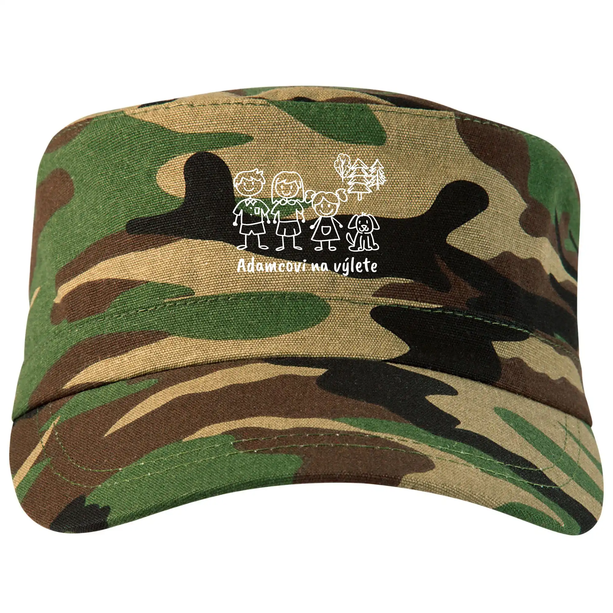 Rodinné tričká - Vaša rodina na výlete - Šiltovka CAMO