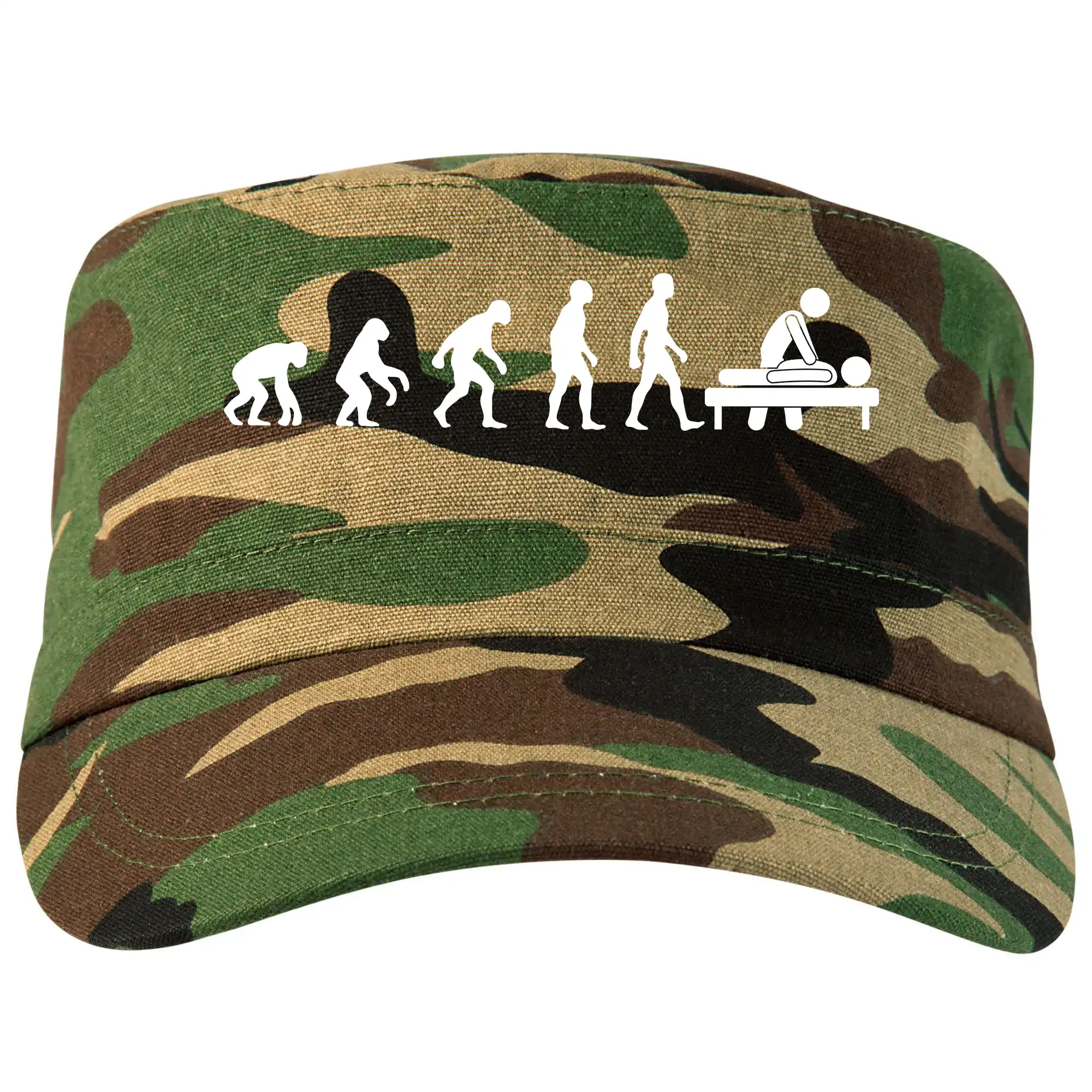 Evolúcia masáž - Šiltovka CAMO
