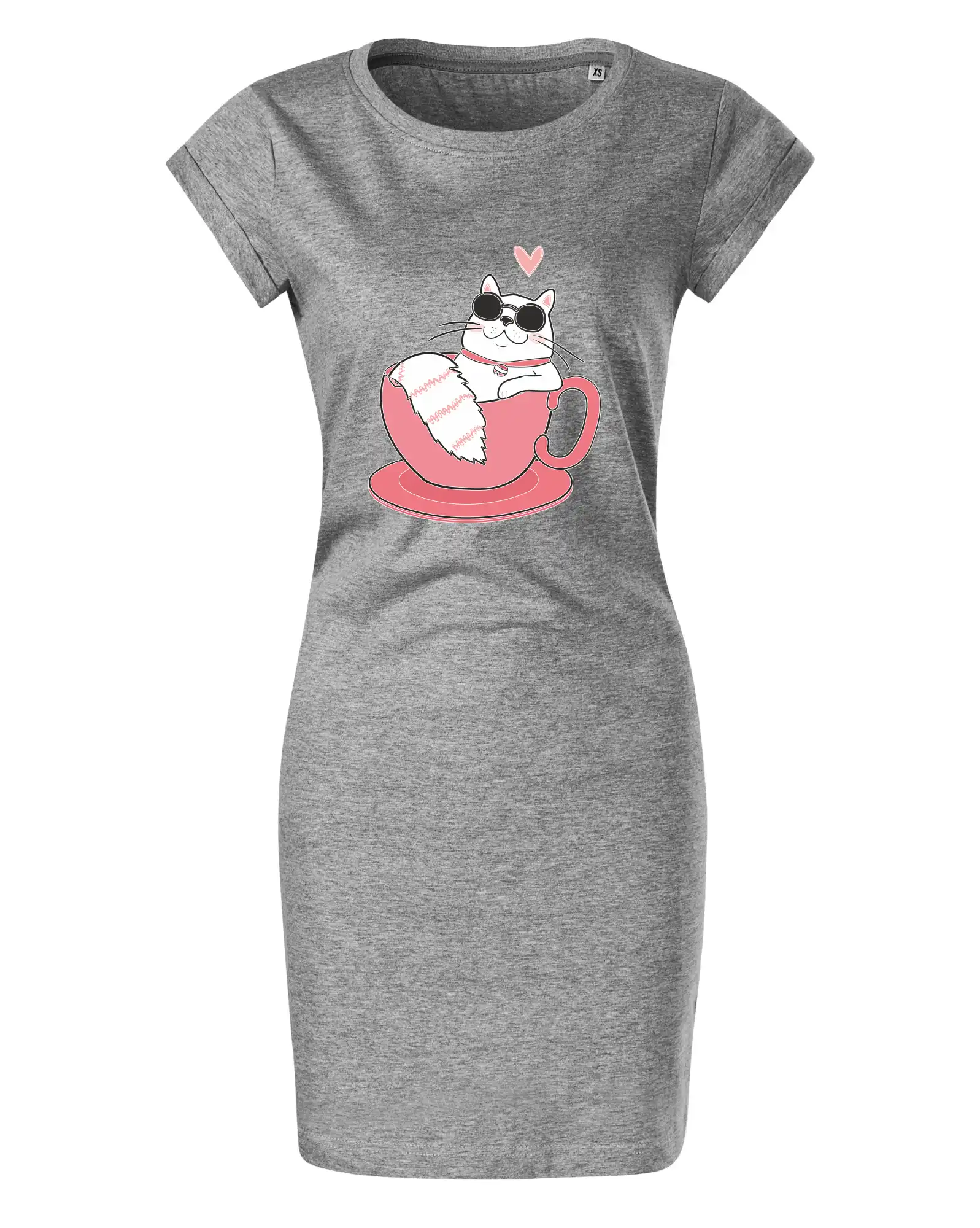 Hustá kočka v hrníčku