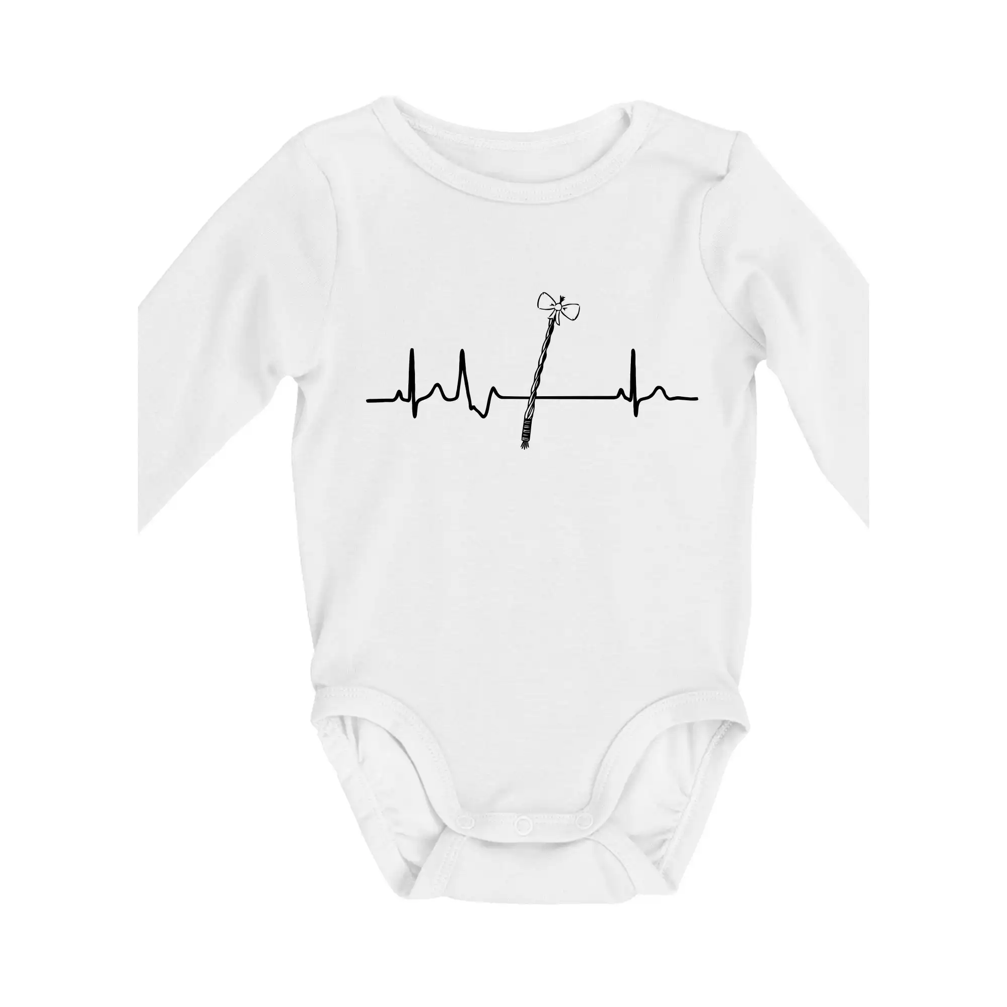Veľkonočné tričká - EKG Korbáč - Body dojčenské s dlhým rukávom