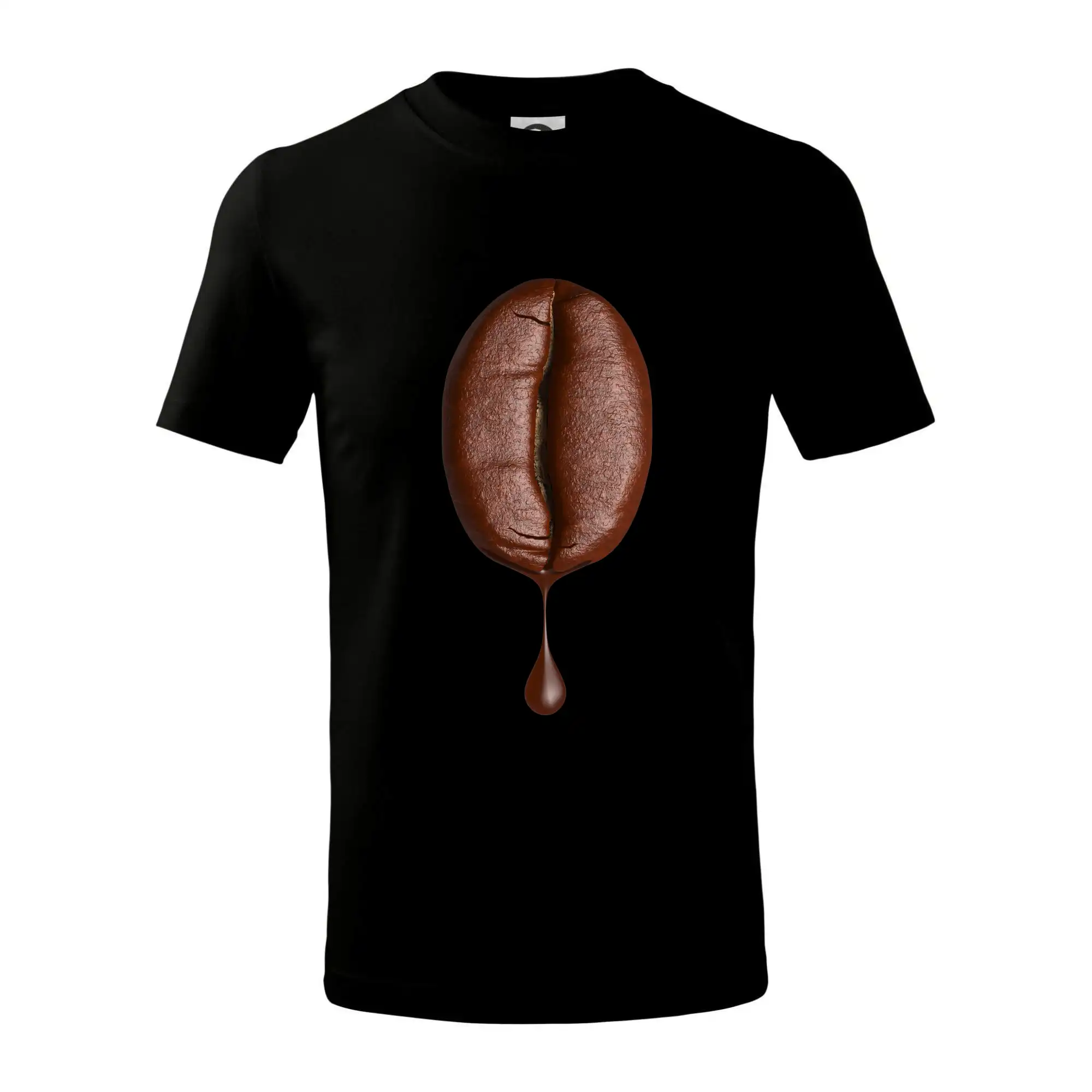 Motívy pre baristu a milovníkov kávy - Kávové zrno - Tričko detské bavlnené