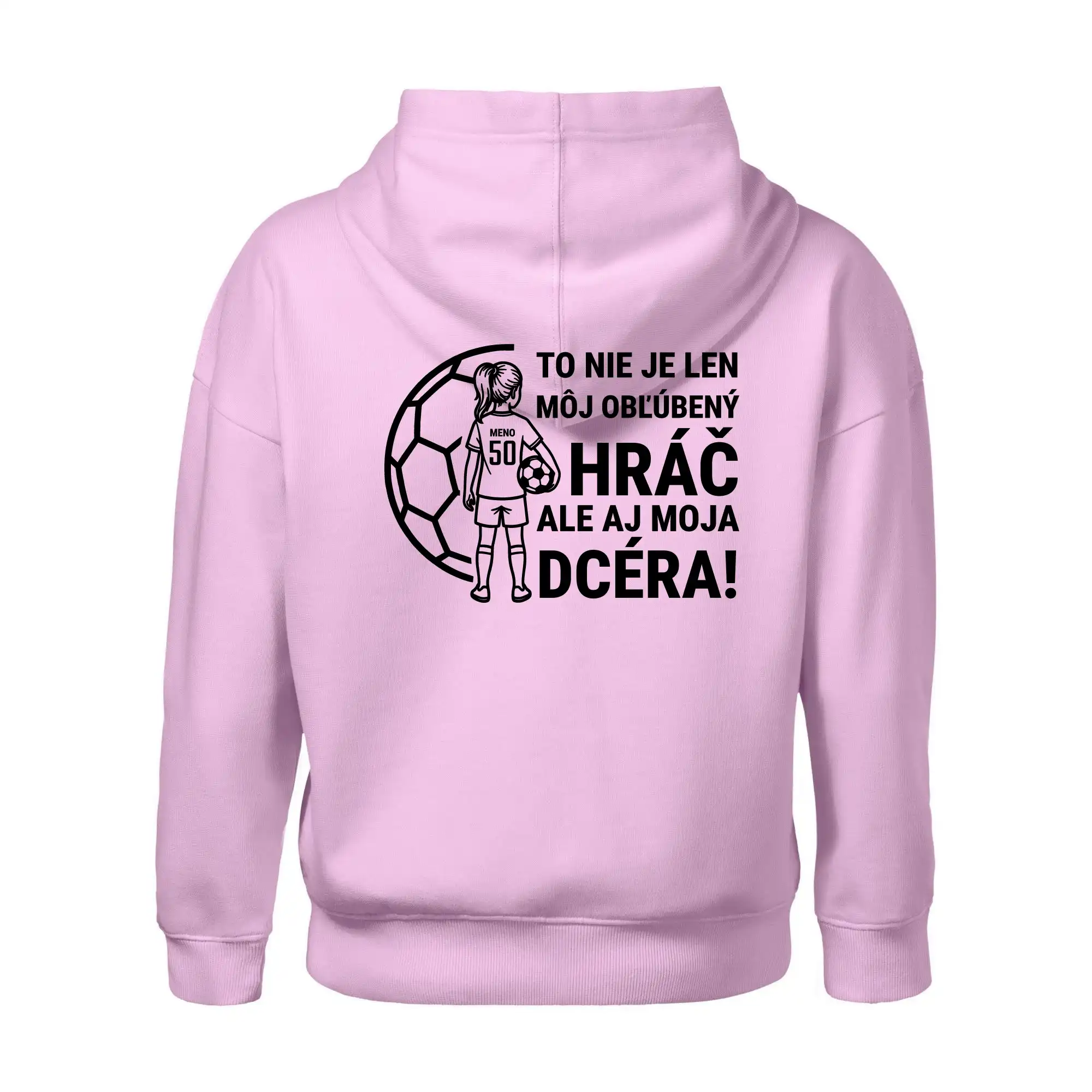 Futbalová mama - jedna dcéra (vaše meno a číslo)