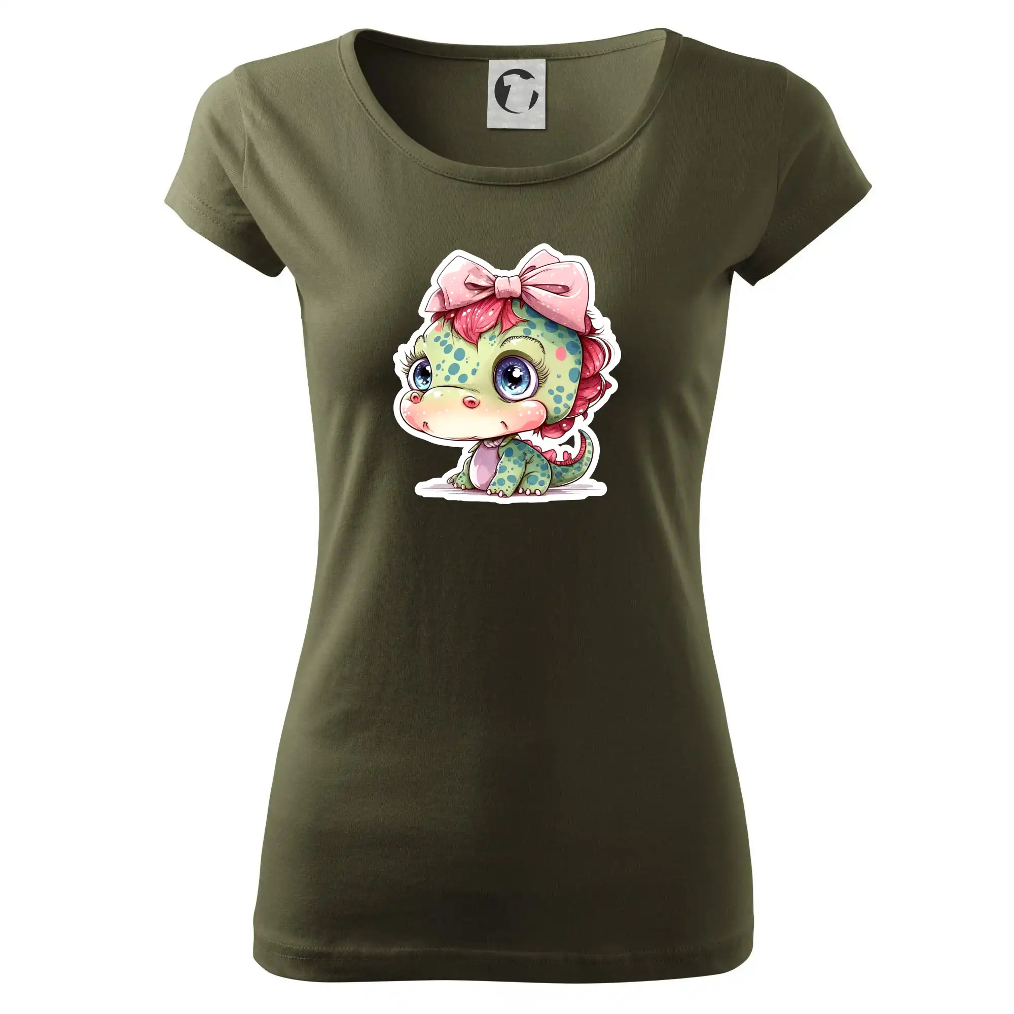 Dračie dievčatko - Dámske tričko Pure