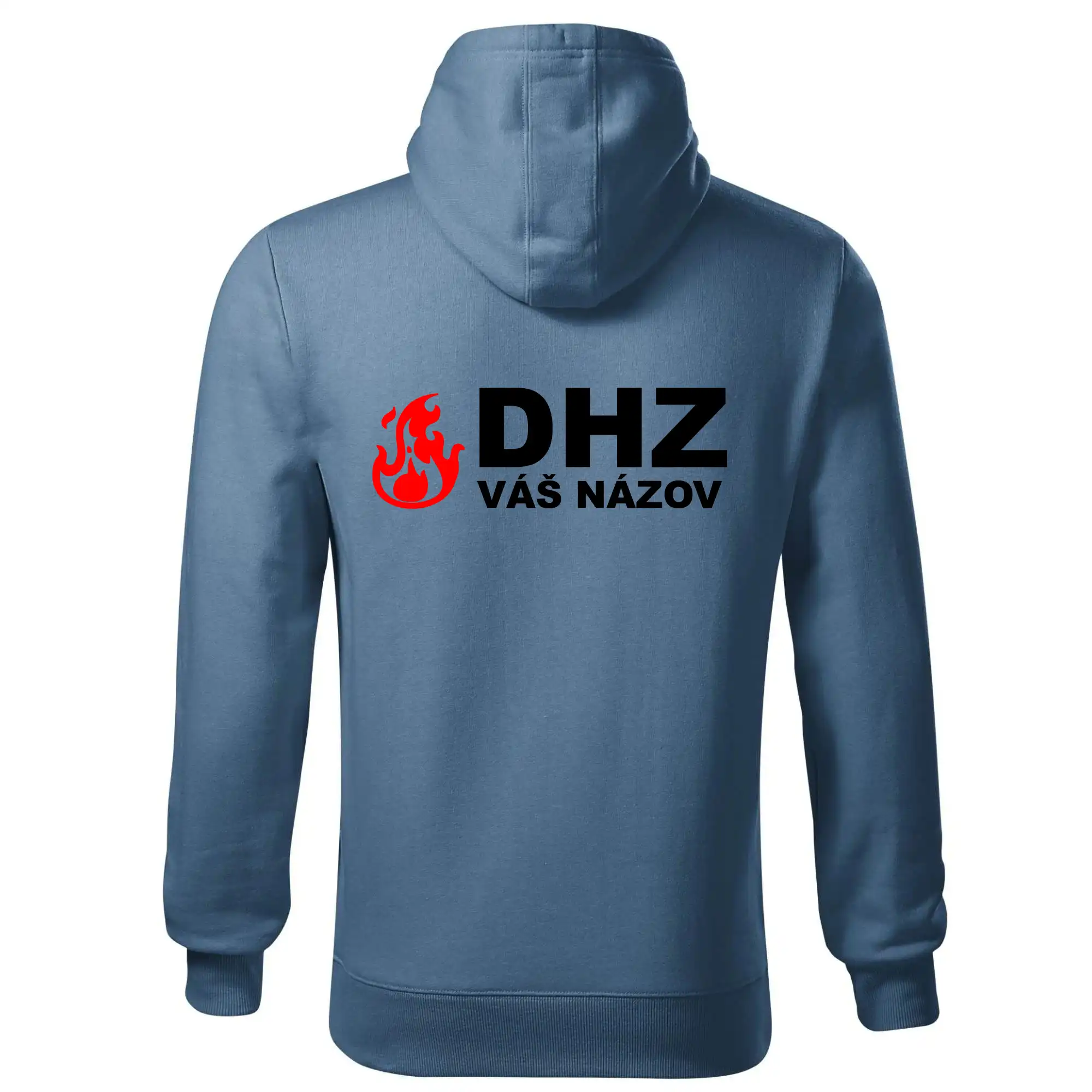 DHZ (oheň, firesport, názov sboru - vlastný nápis)