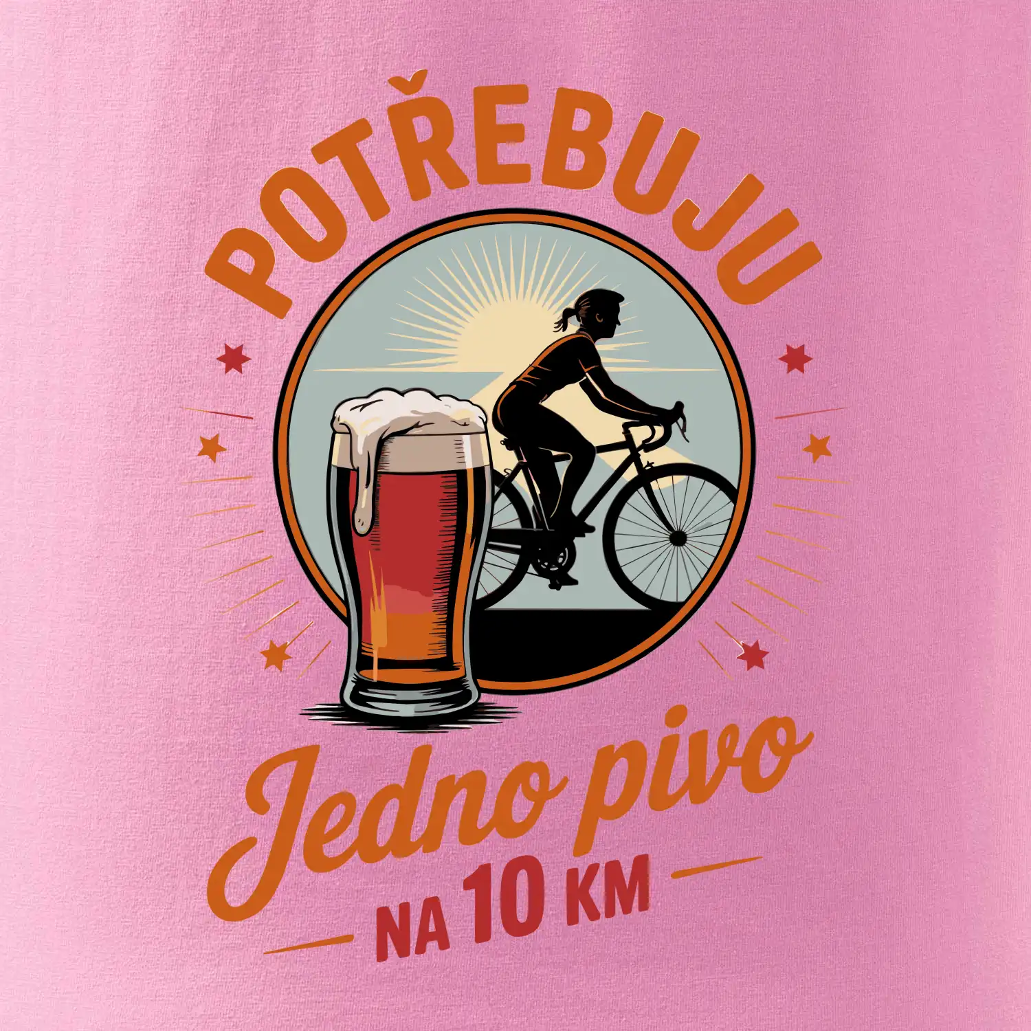 Potřebuju jedno pivo na 10 km