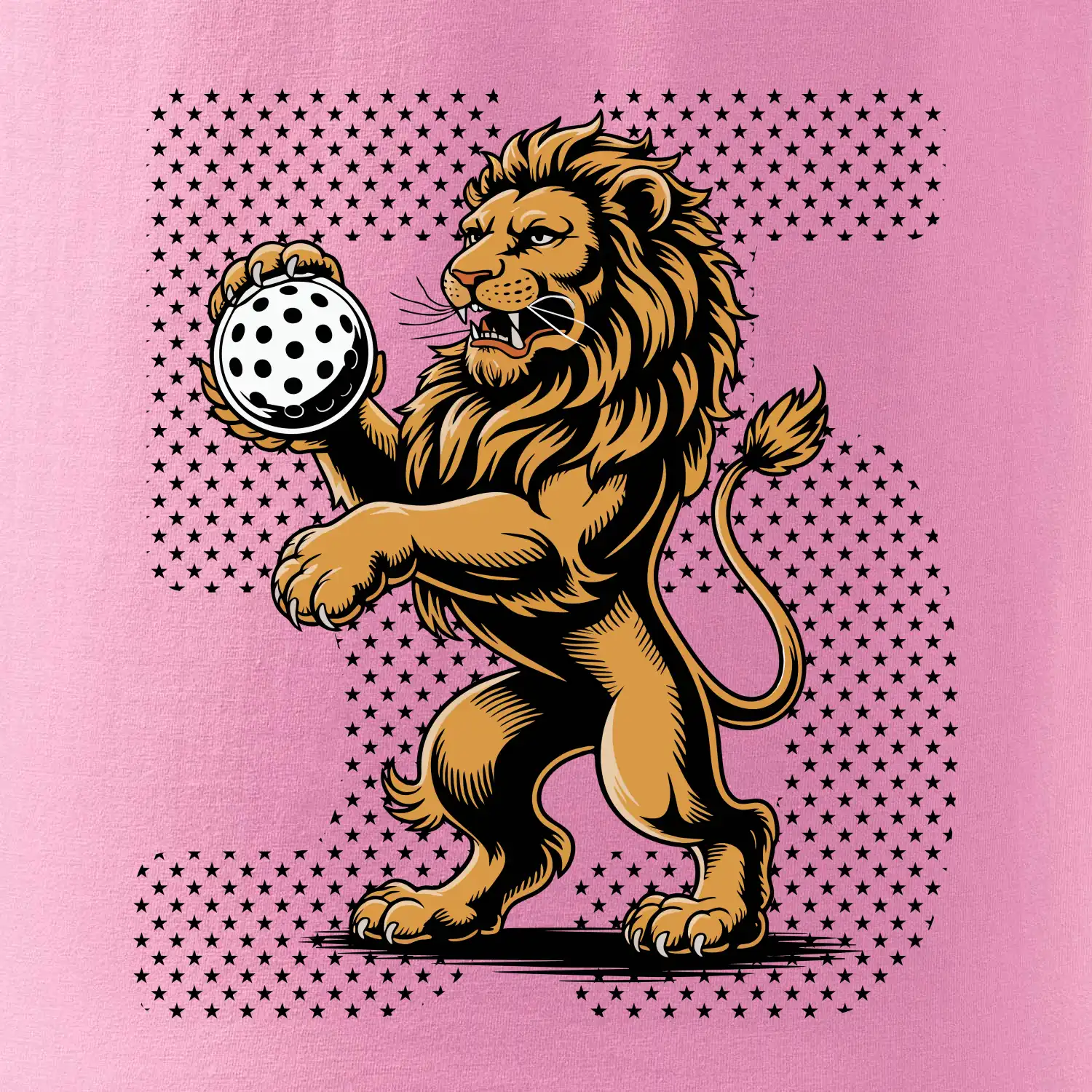 Floorball lev stojící a číslo