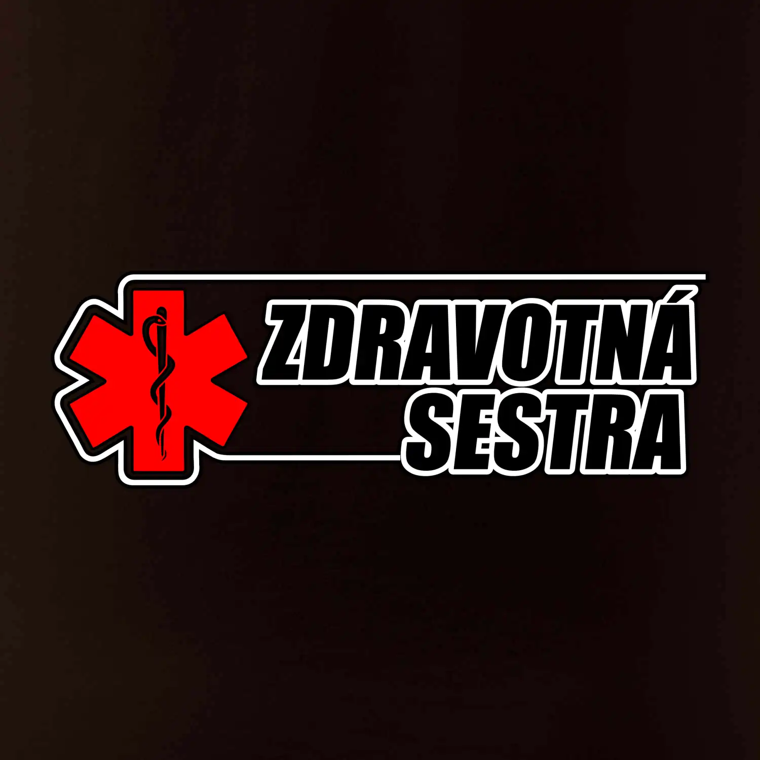 Zdravotná sestra - kríž