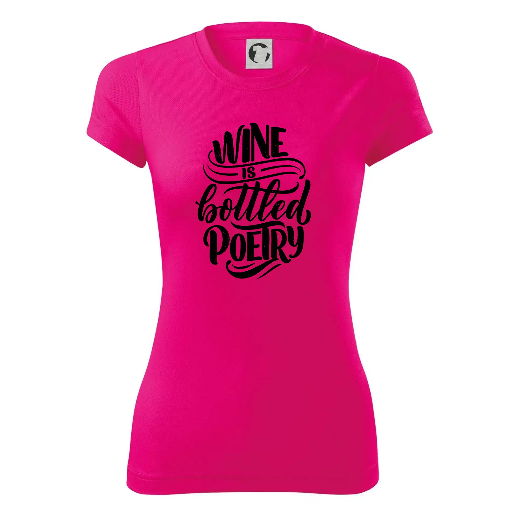 Wine is bottled poetry