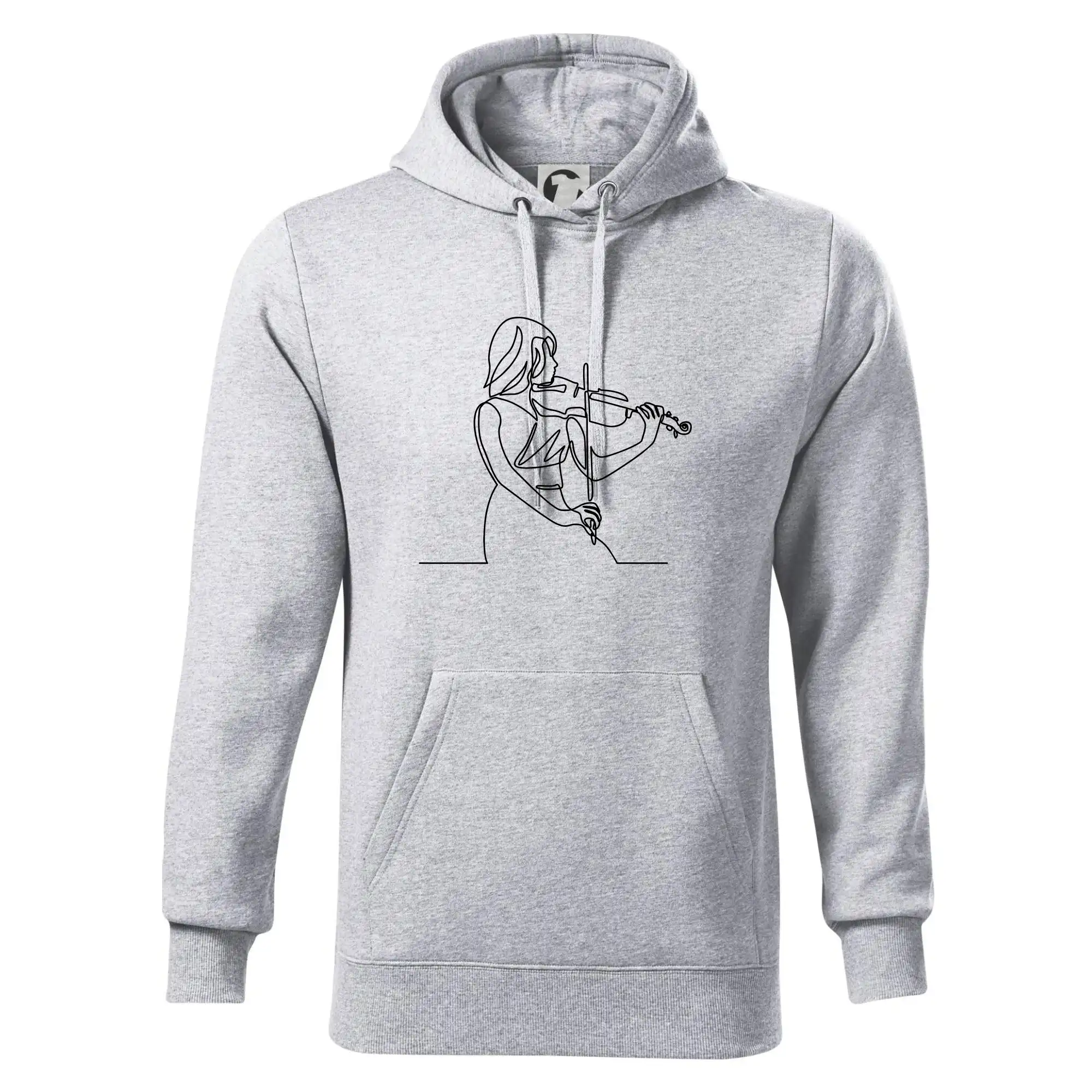 Houslistka jedním tahem