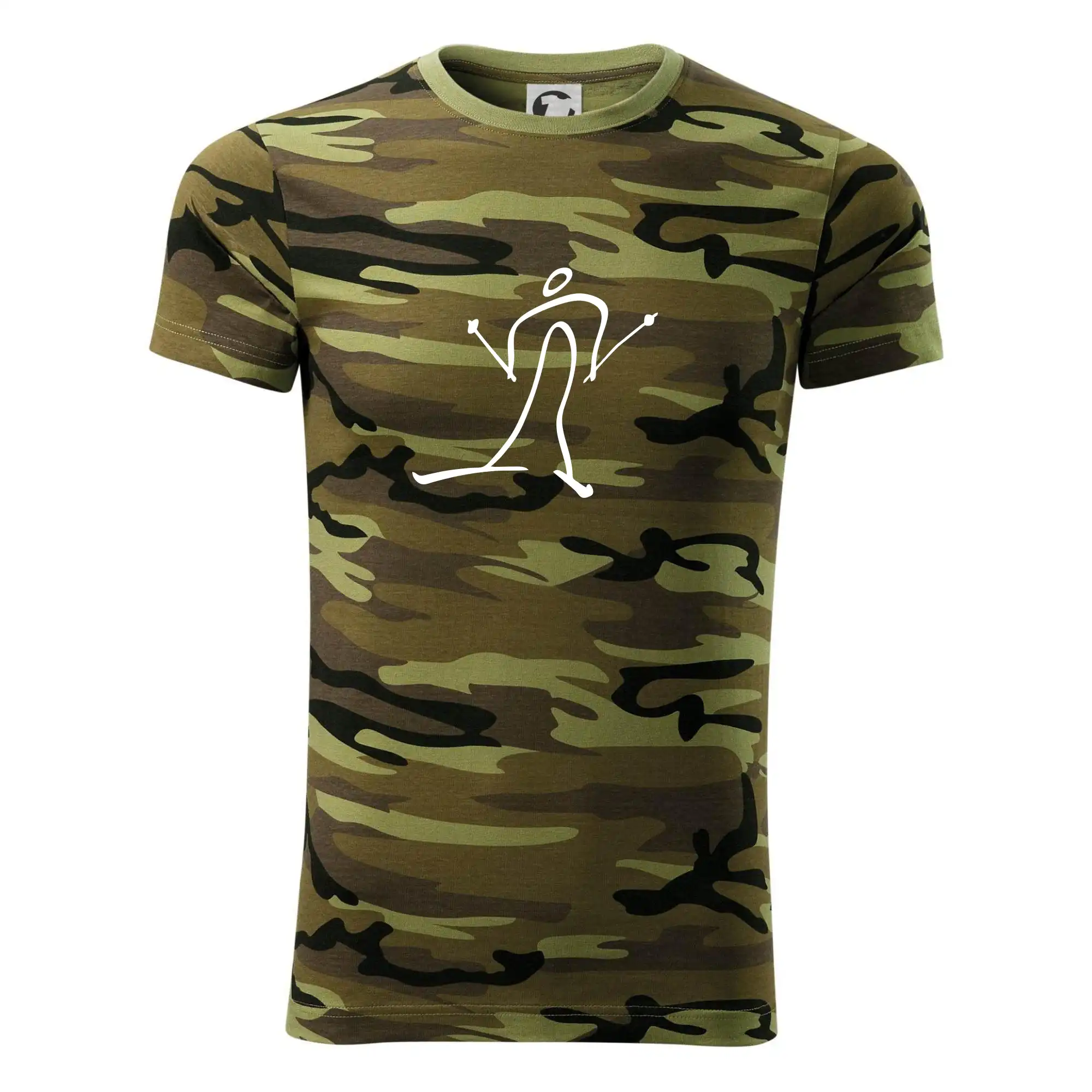 Lyže a Snowboard - Bežkár kreslený - Army CAMOUFLAGE