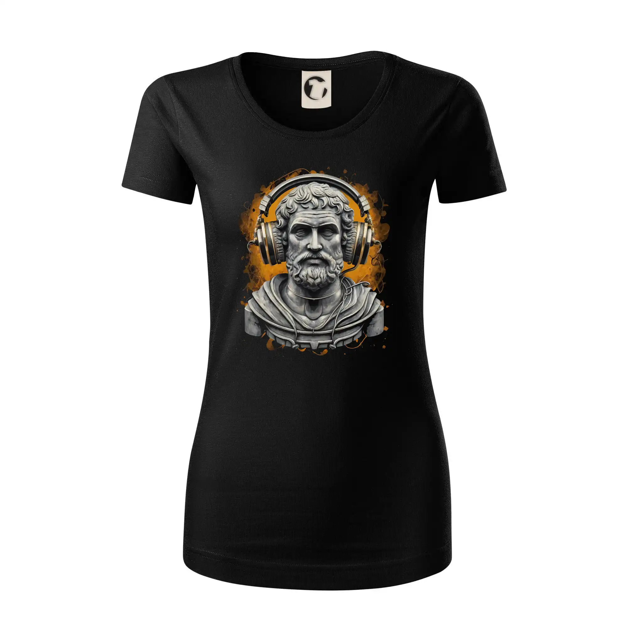 Aristoteles DJ - Dámske tričko z organickej bavlny Origin (GOTS)