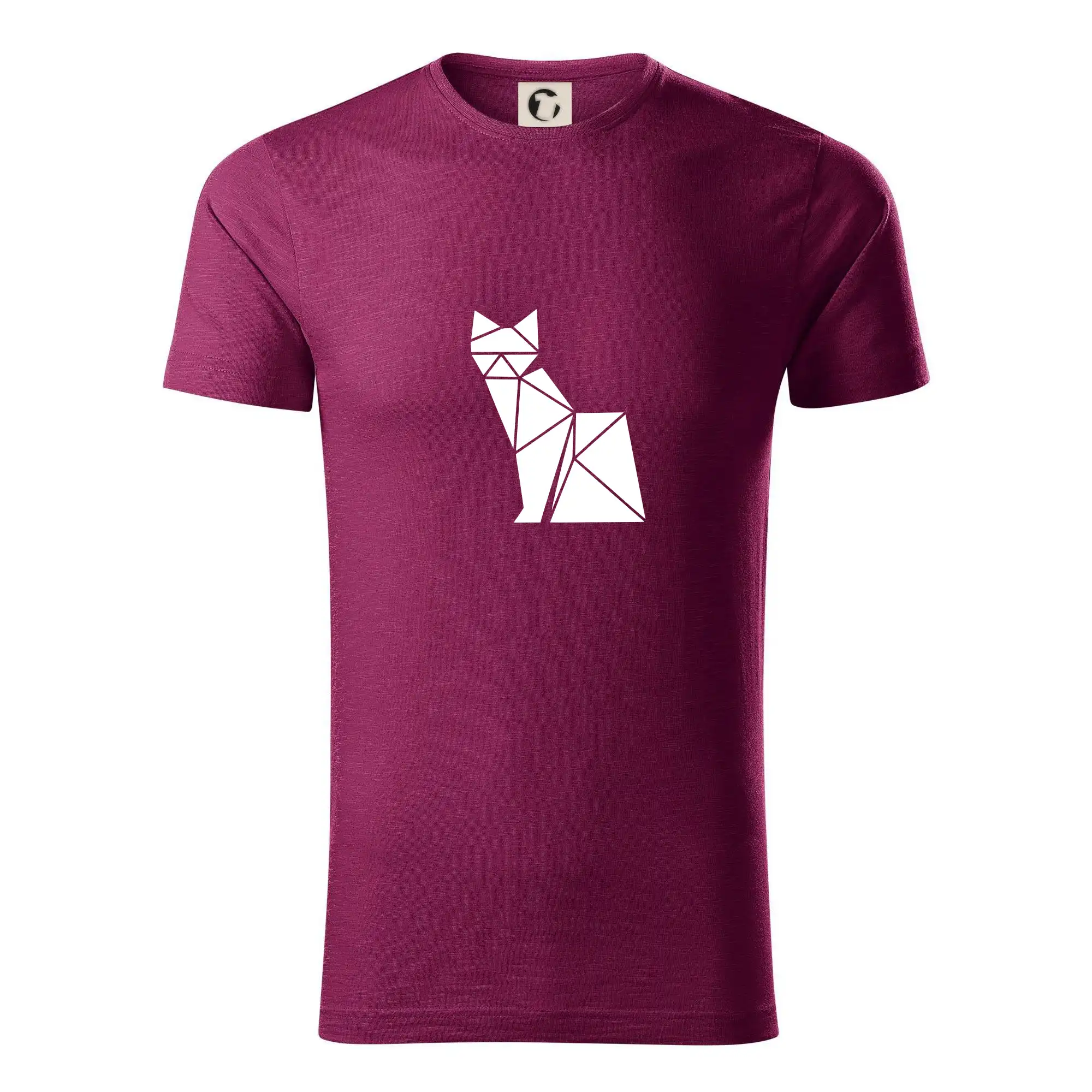 Origami kočka z boku